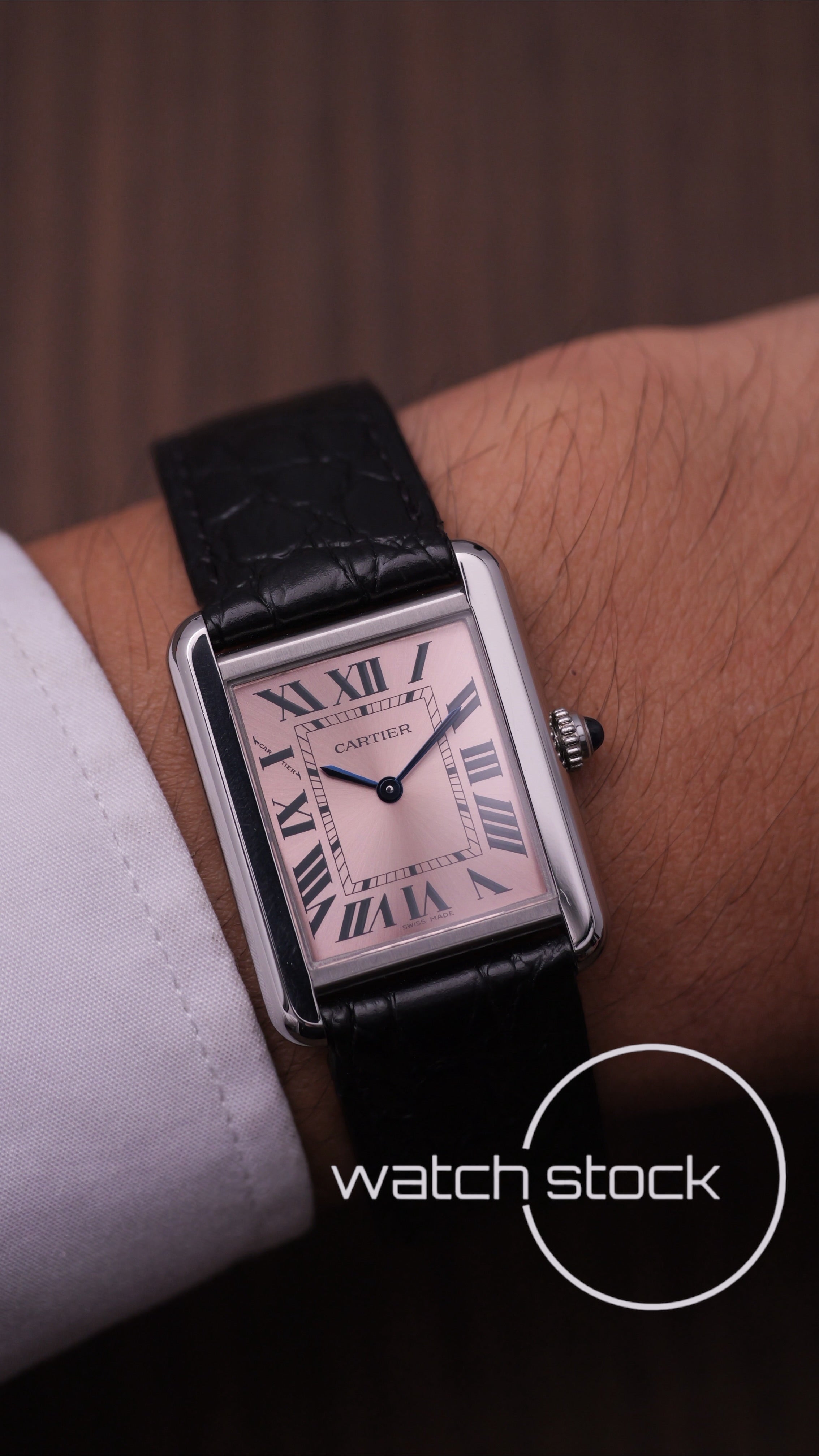 Cartier Tank Solo S/M Ref. W5200000 3170 31x25mm 2016 Edizione Speciale Boutique Parigi
