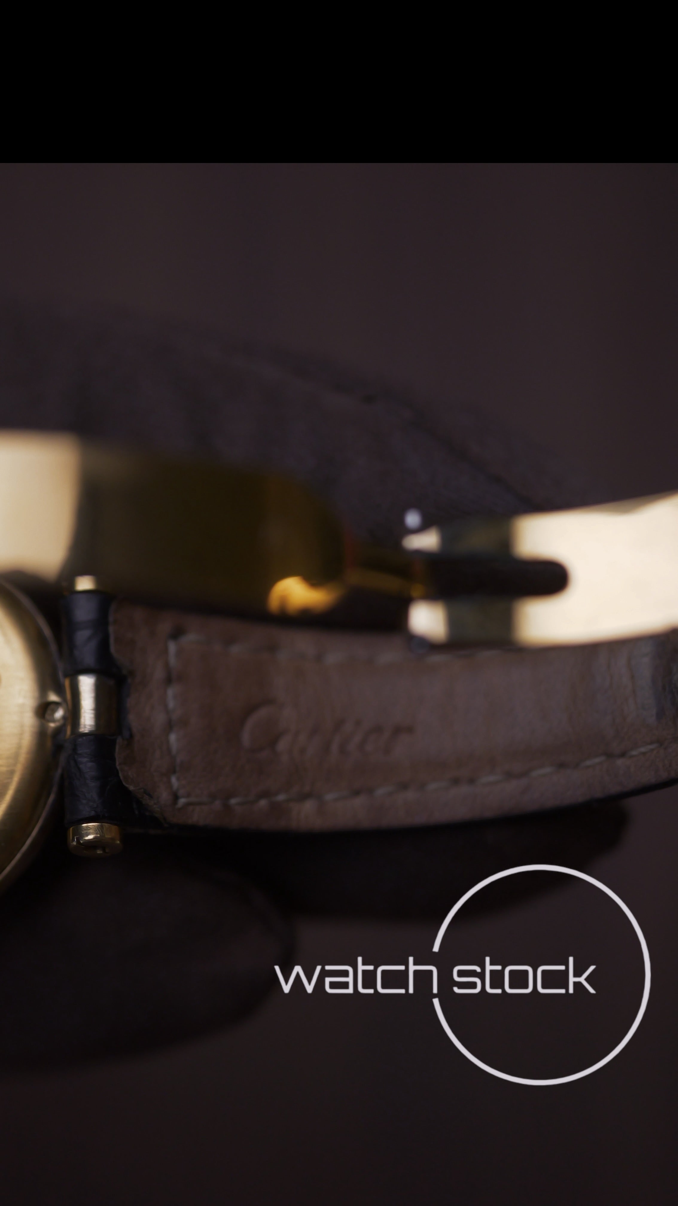 Cartier Vendome 24mm ref. 590004 lady FULL SET 1989