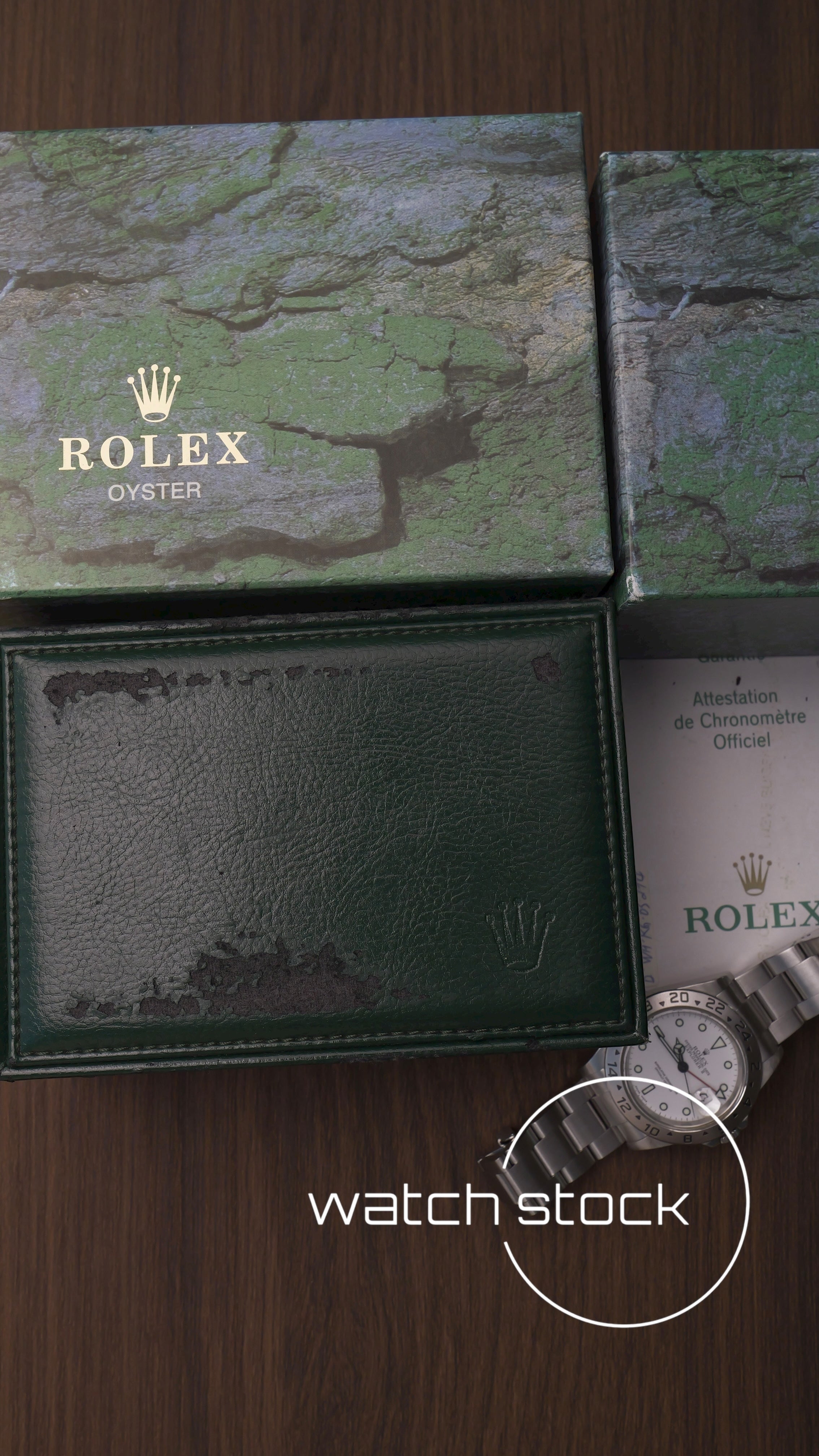 Rolex Explorer II 16570 white dial 39mm