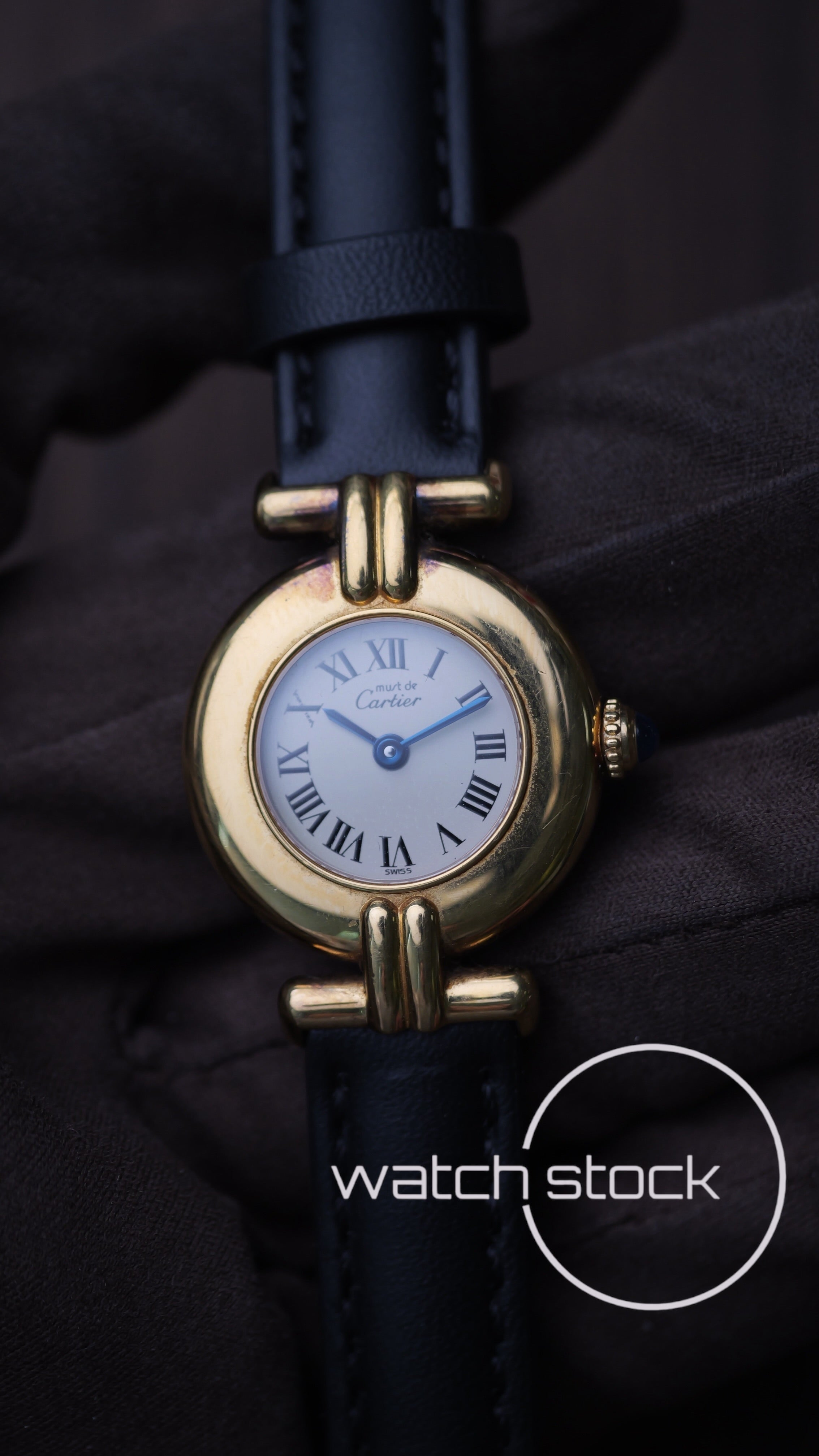Cartier colisee 24mm ref. 590002  White dial quartz