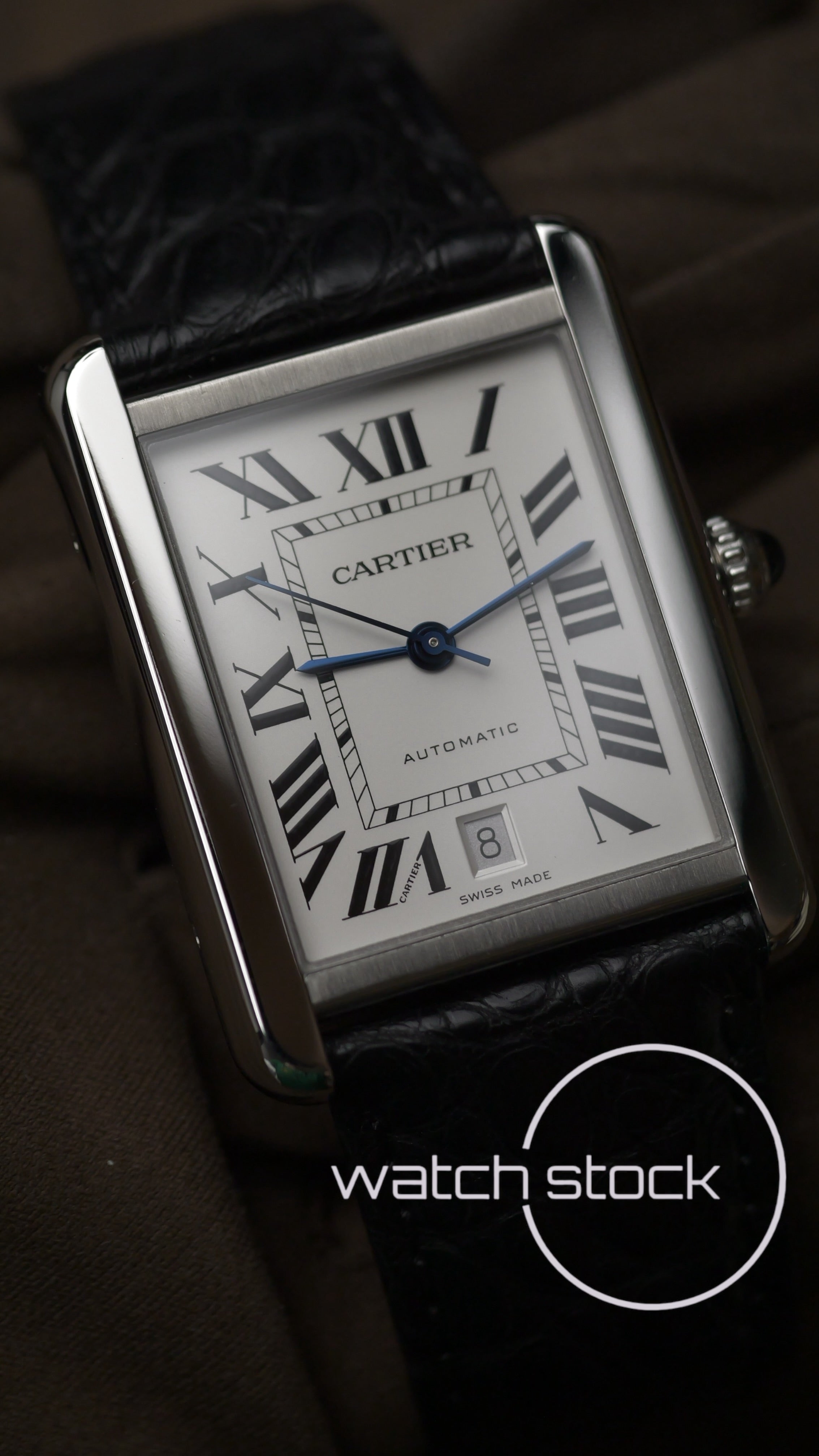 Cartier tank solo XL automatic 2018 ref. 3515 Full set