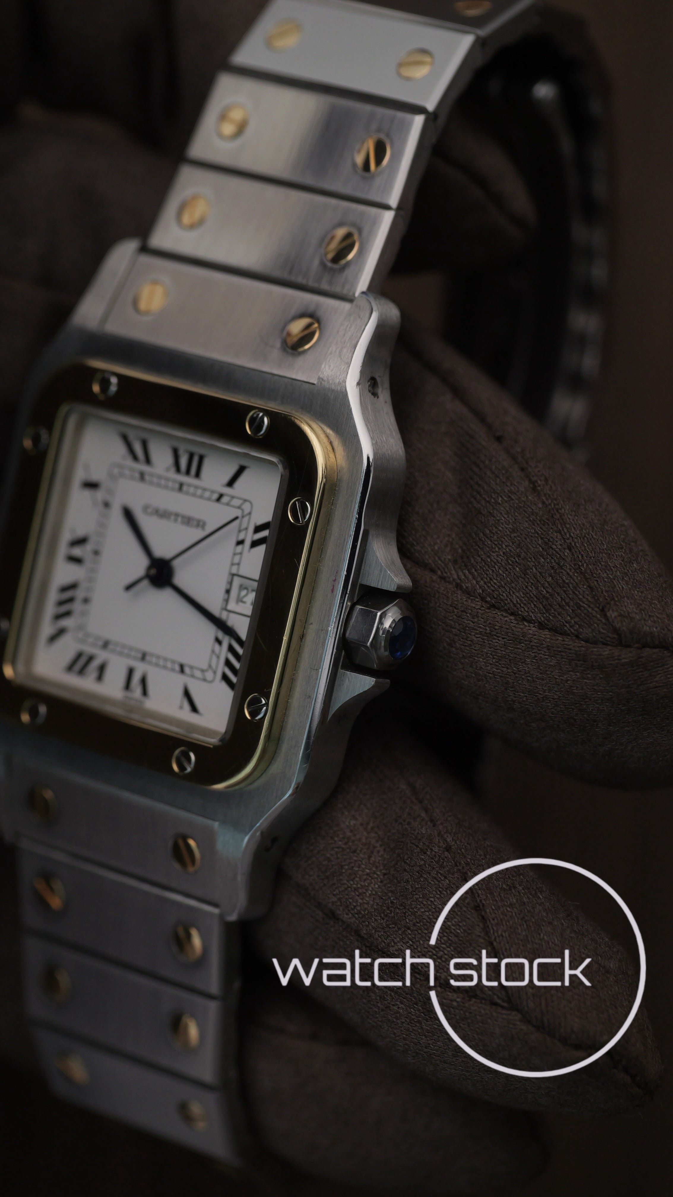 Cartier santos carré ref.2961 Automatic vintage 29x41mm