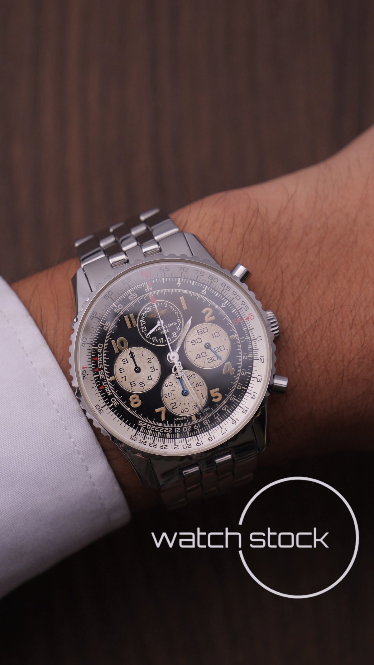 Breitling Navitimer ref.A33030 38mm 1994º Automatic