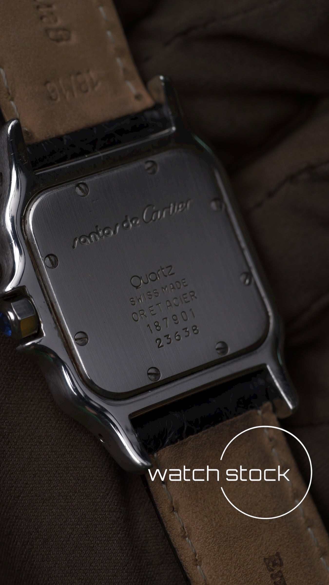 Cartier santos galbee 29x41mm ref.187901 quarz