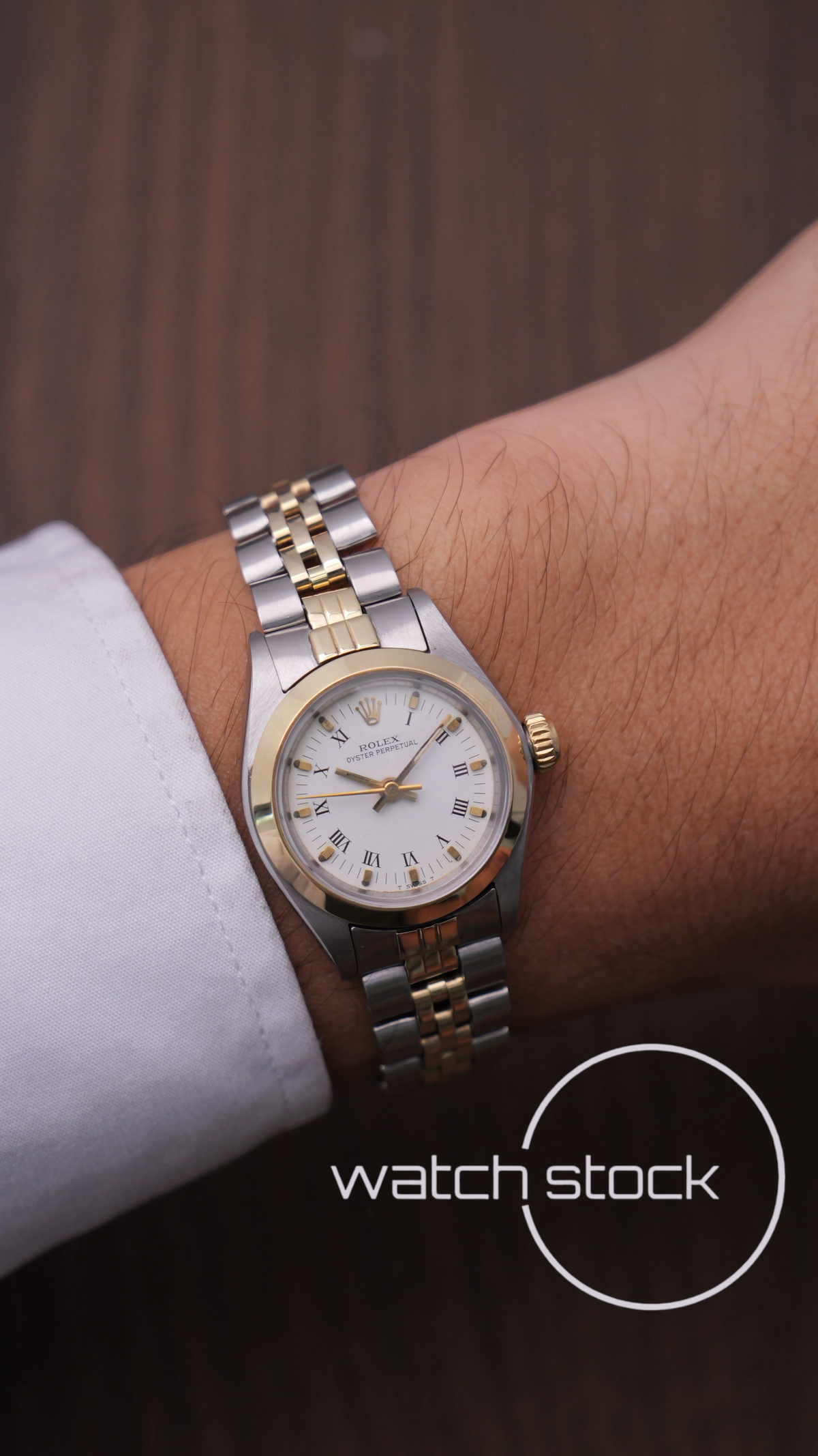 Rolex Oyster perpetual 26mm Ref.6718 two-tone