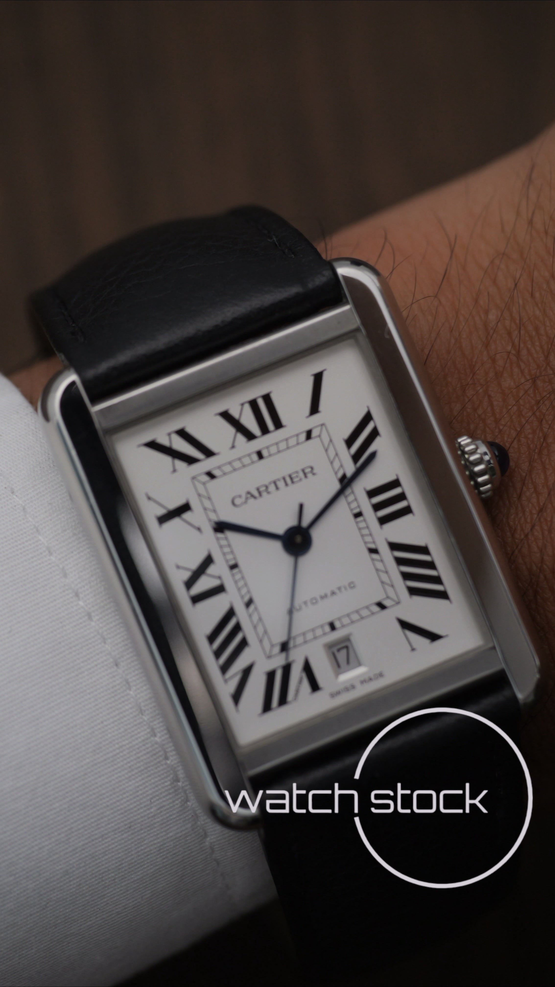 Cartier tank solo XL automatic 2018 ref. 3800 Full set