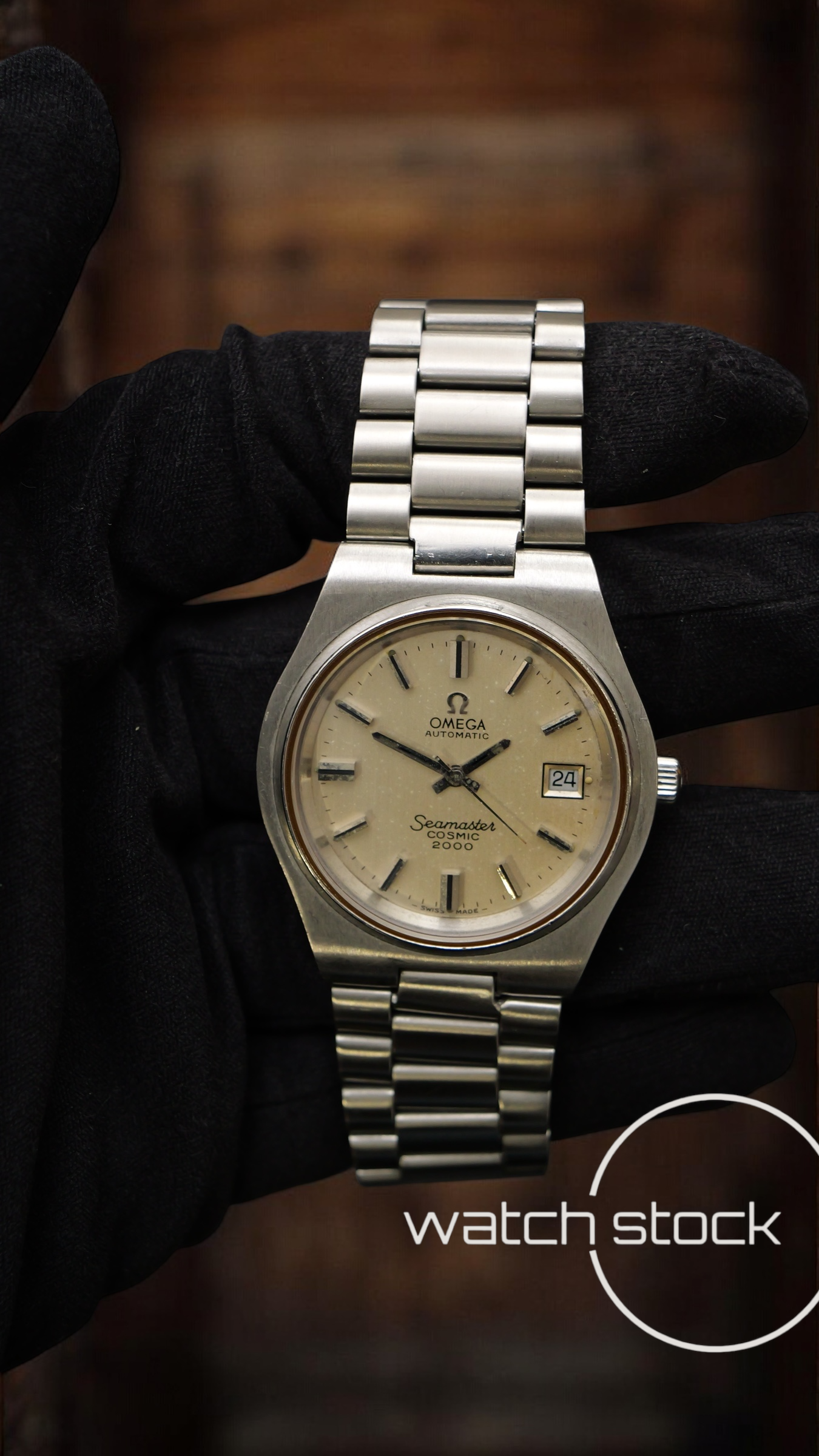 Omega seamaster cosmic 2000 automatic vintage vintage Watch 38mm