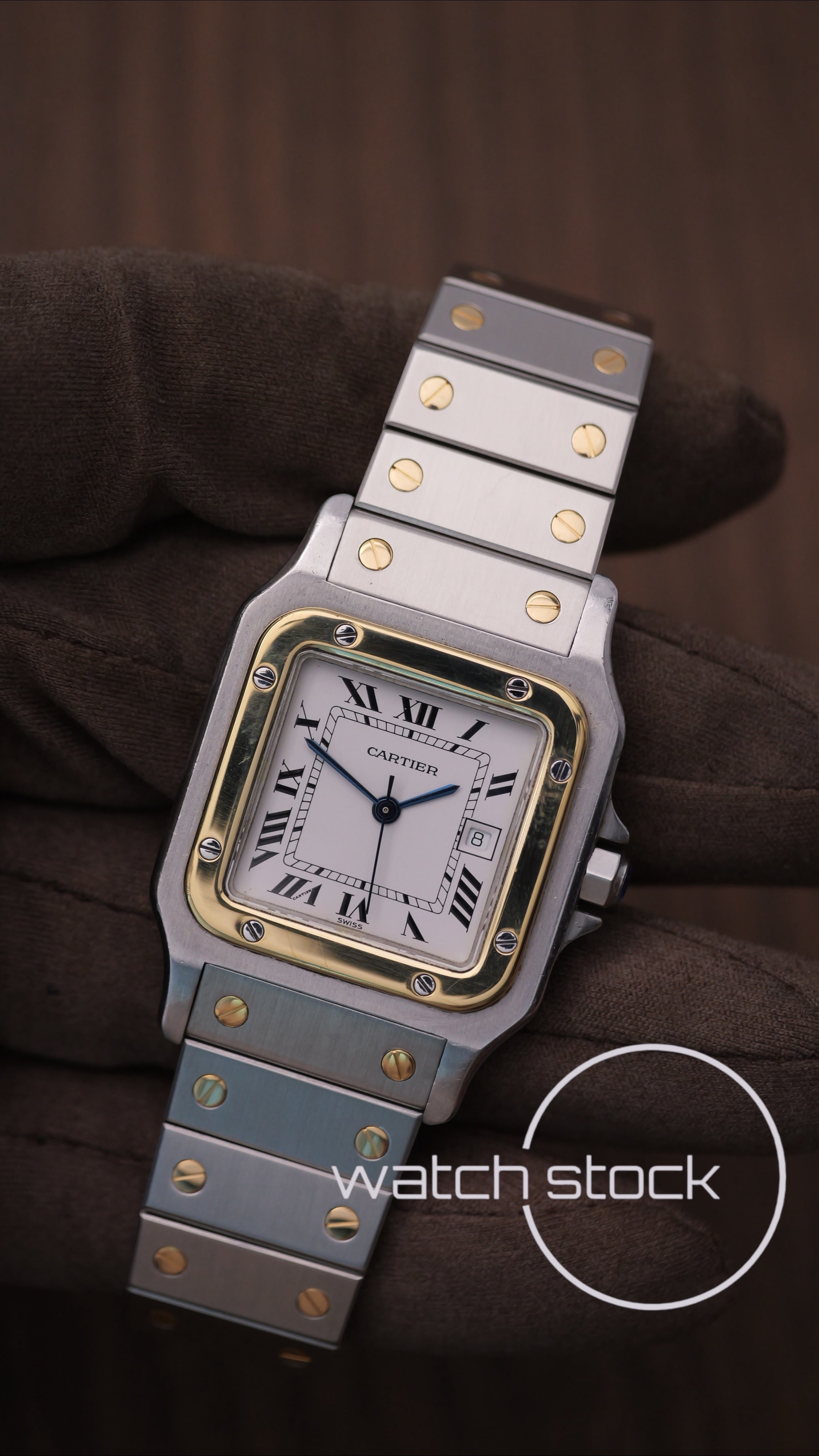 Cartier santos carré ref.2961 Automatic vintage 29x41mm