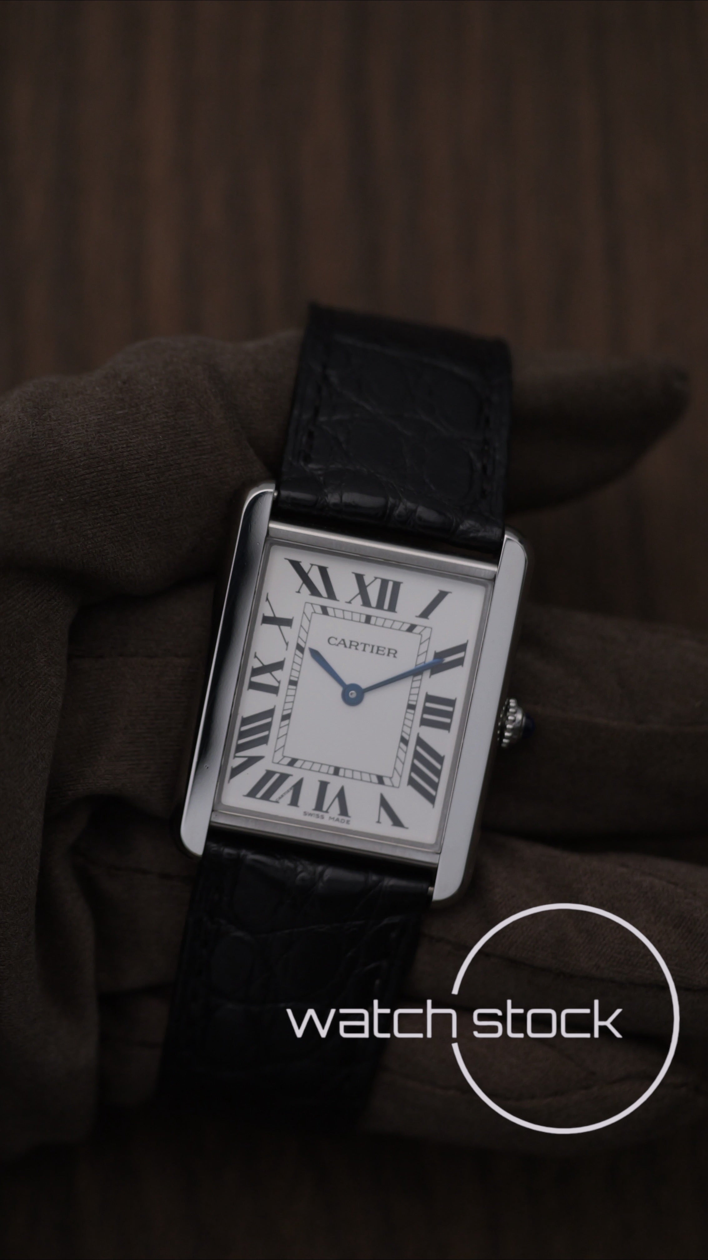 Cartier tank solo L ref.3169 27x35mm