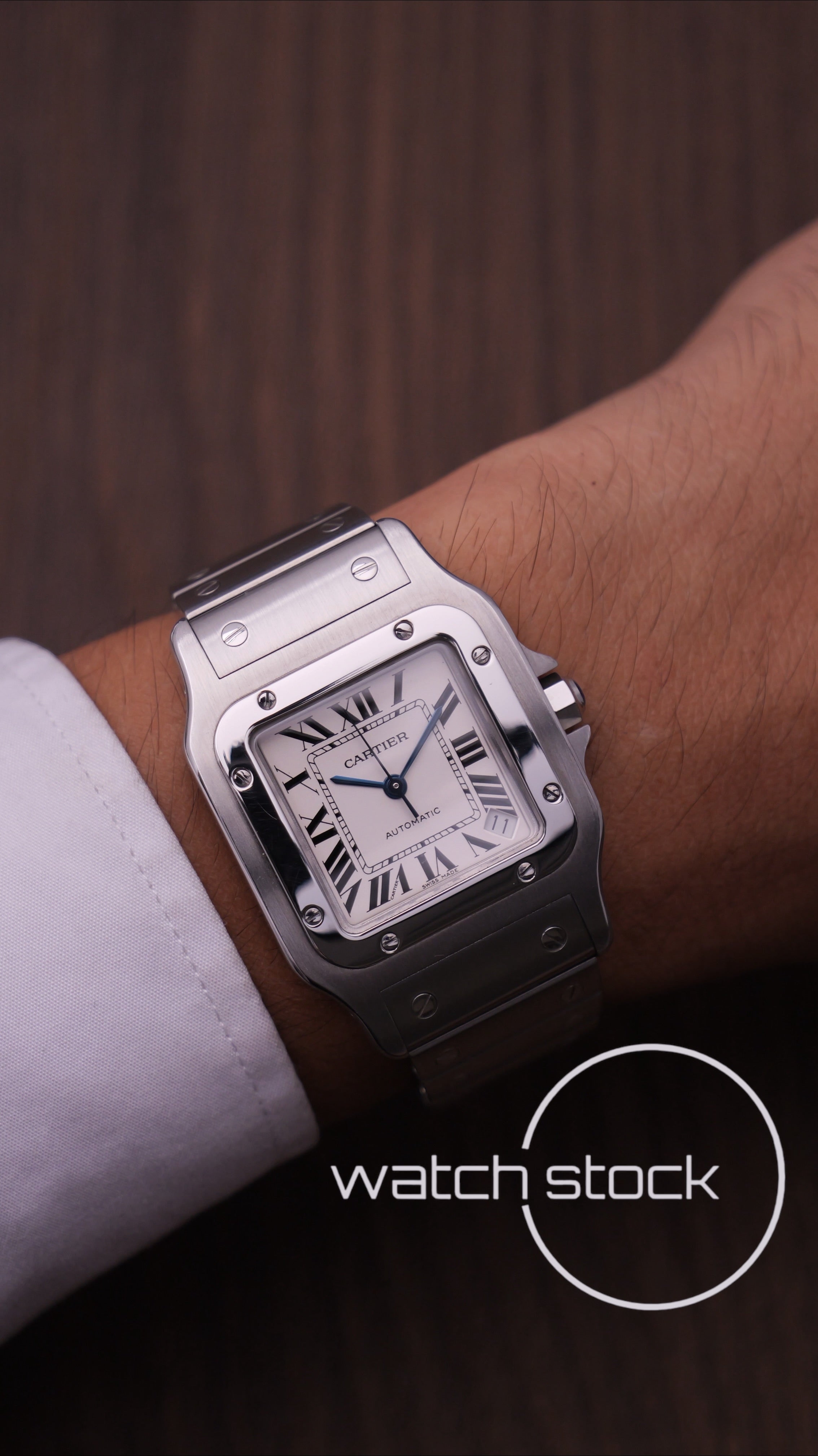 Cartier santos XL ref.2823 Automatic 32x45mm Full set