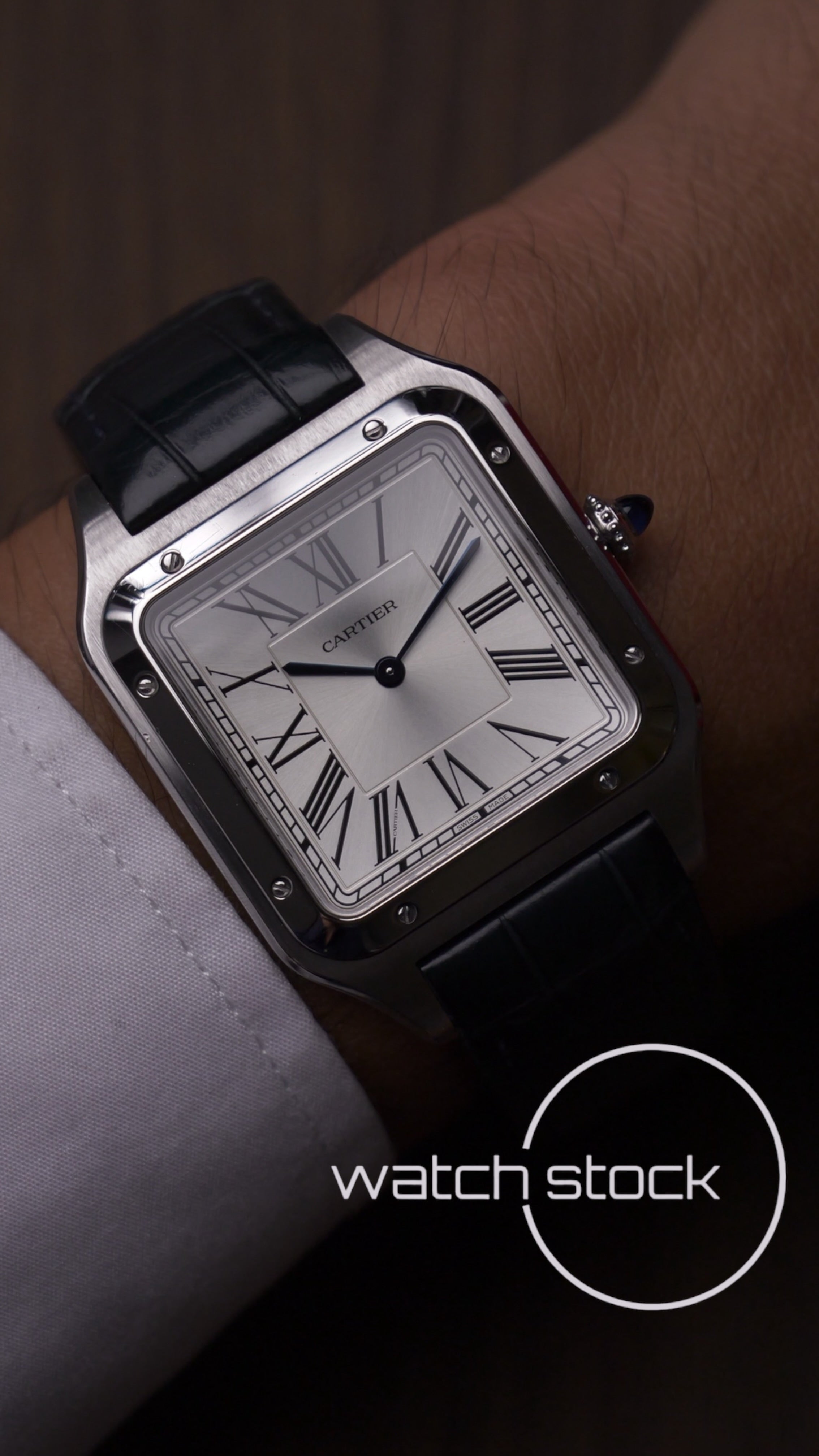 Cartier santos dumont XL manual ref. WSSA0032 anno 2020  Full set