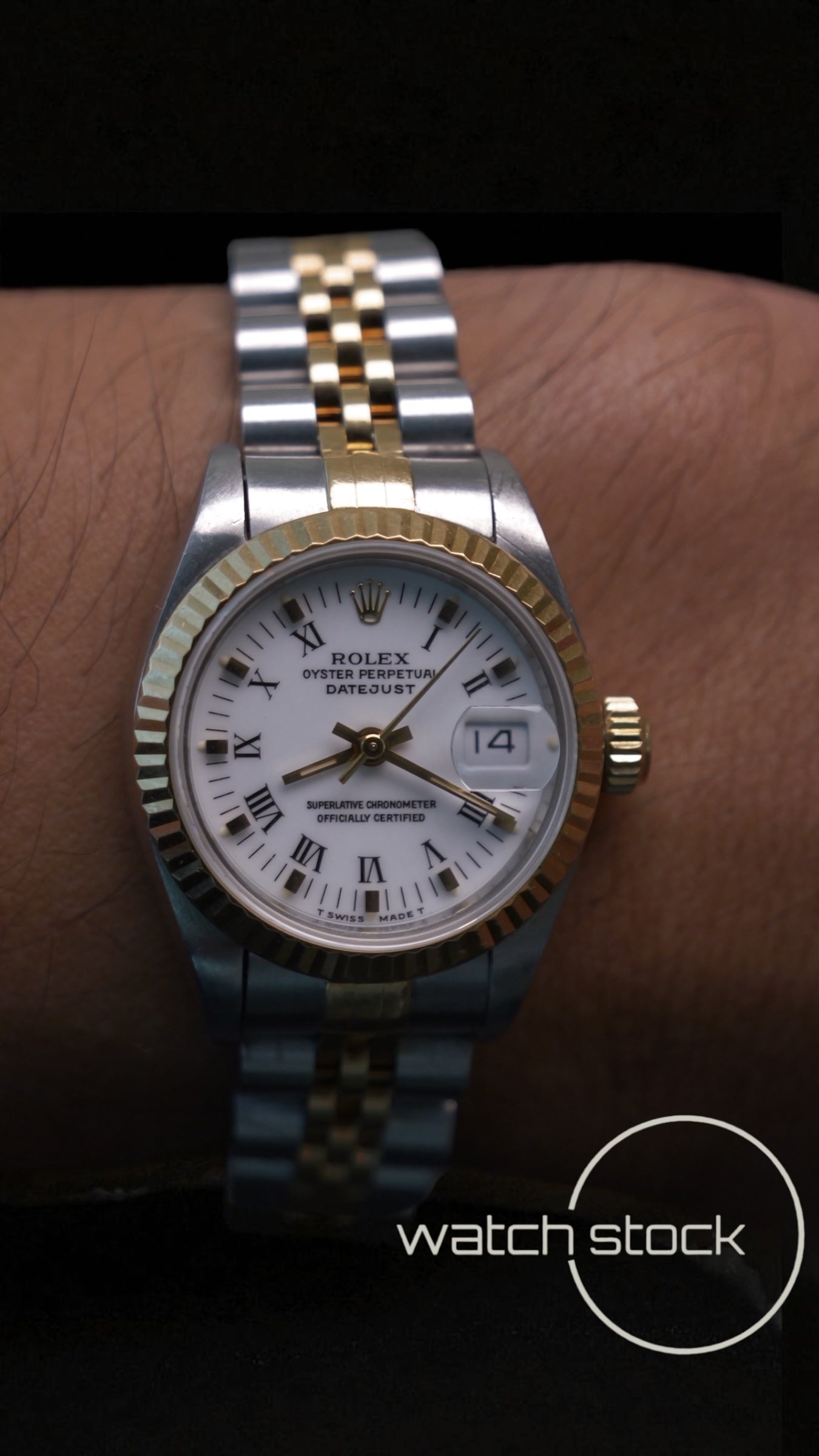 Rolex datejust 26mm Ref.69173 two-tone