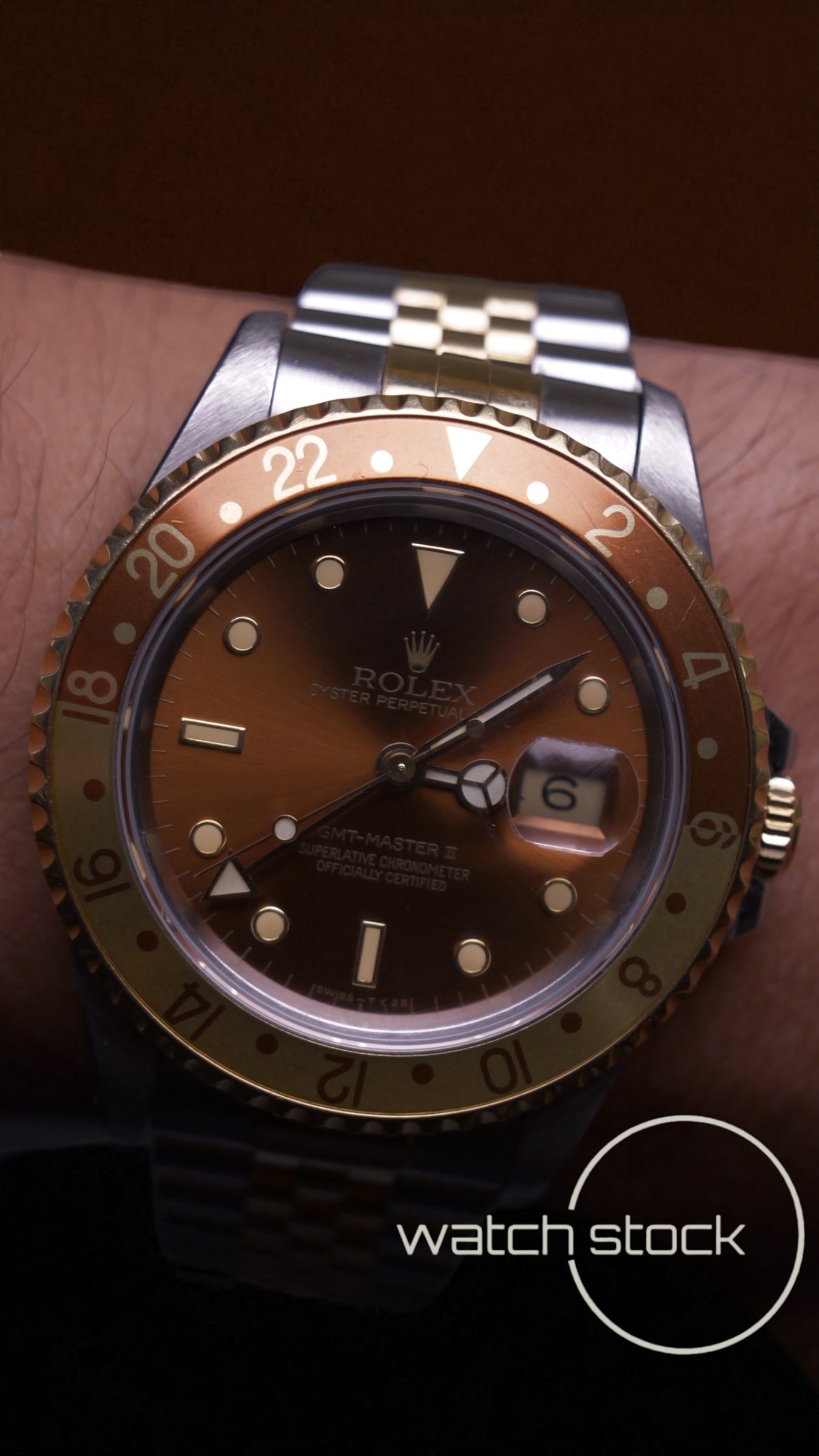 Rolex gmt master II eye tiger 16713 1992
