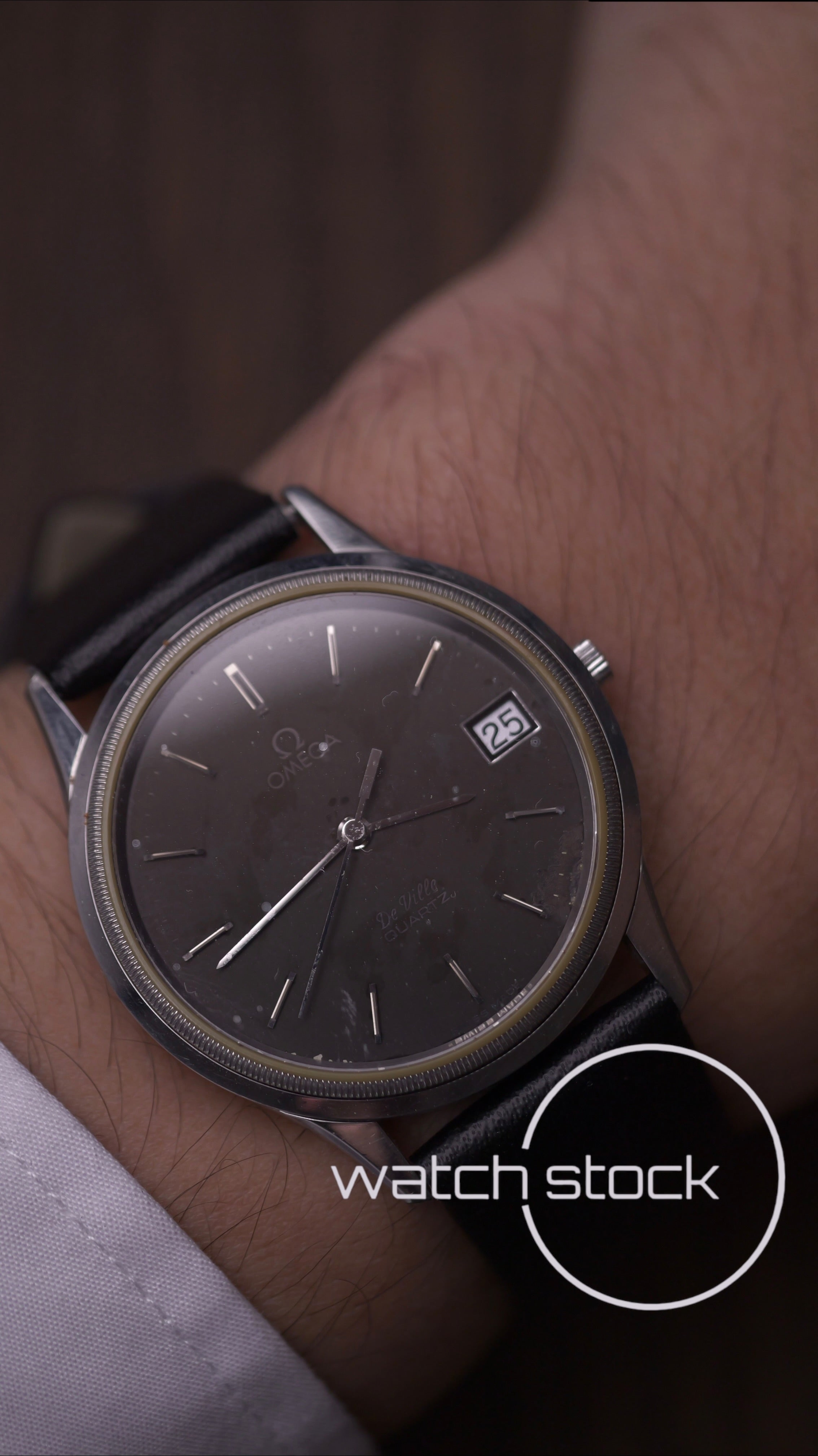 Omega De ville vintage 33mm placcato oro