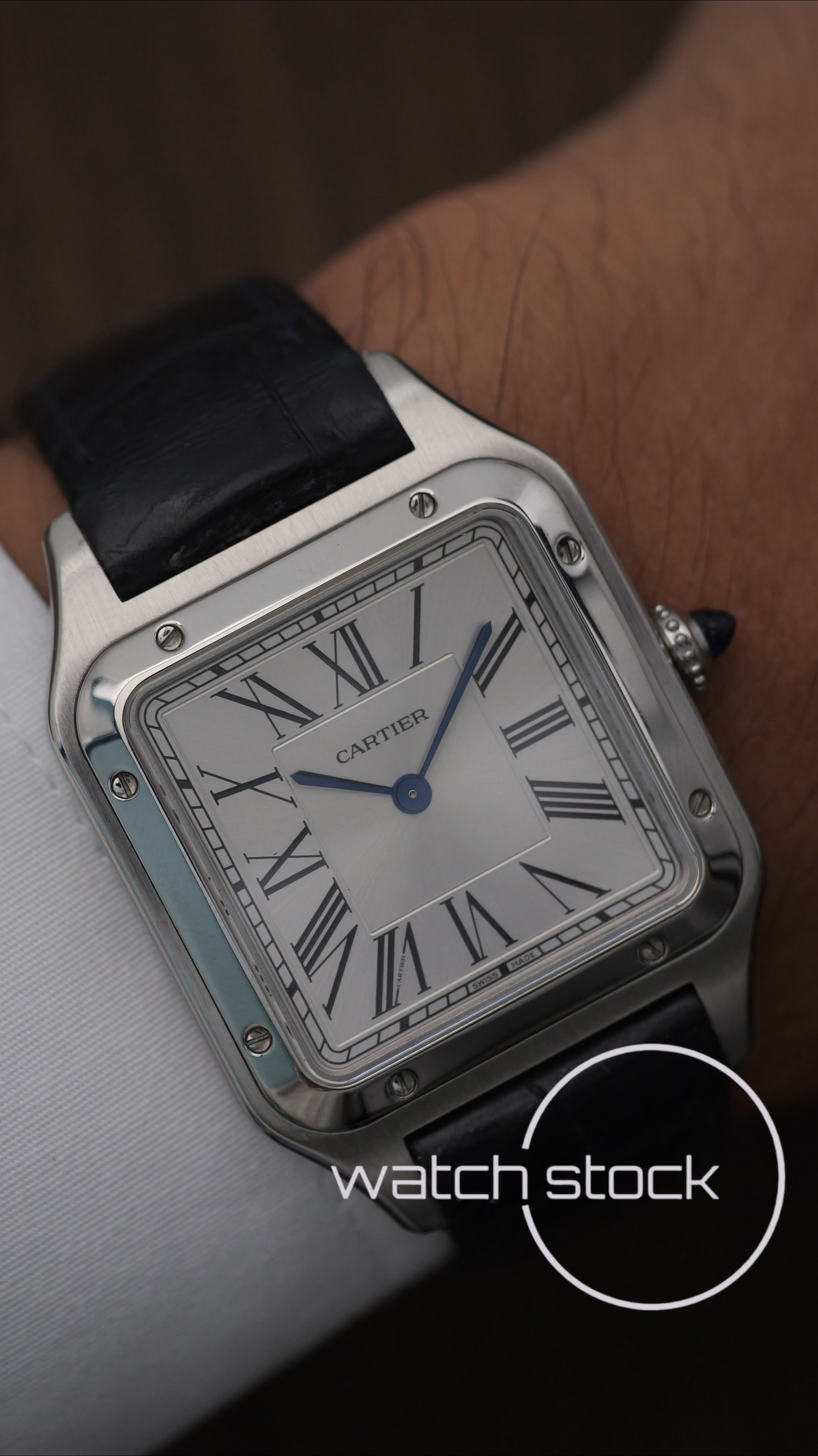Cartier santos dumont  Medium ref. WSSA0022 Full Set anno 2023