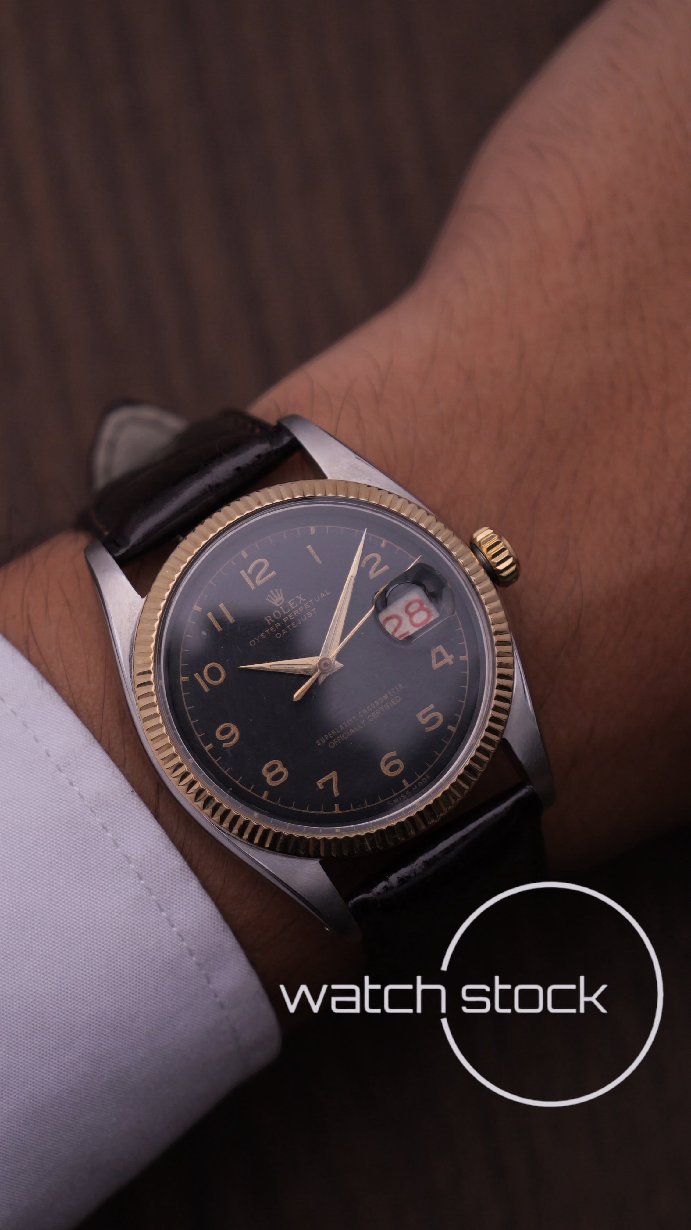 Rolex 6605 Two Tone Re-Dialed