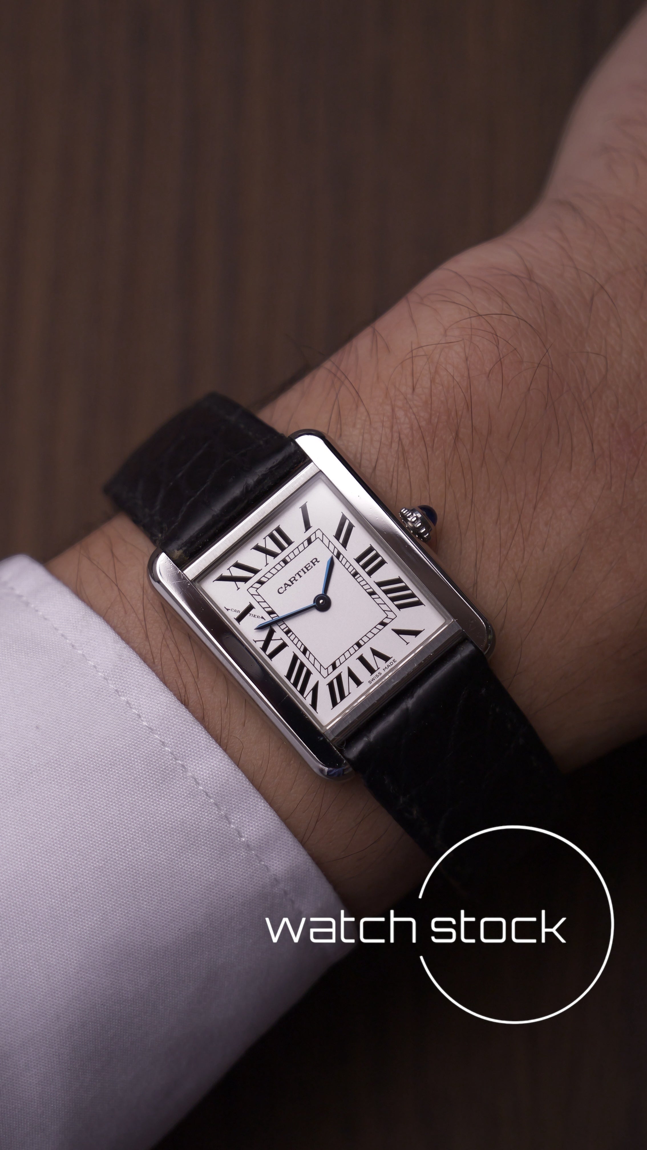 Cartier Tank Solo Ref 2716 S/M 31x25mm