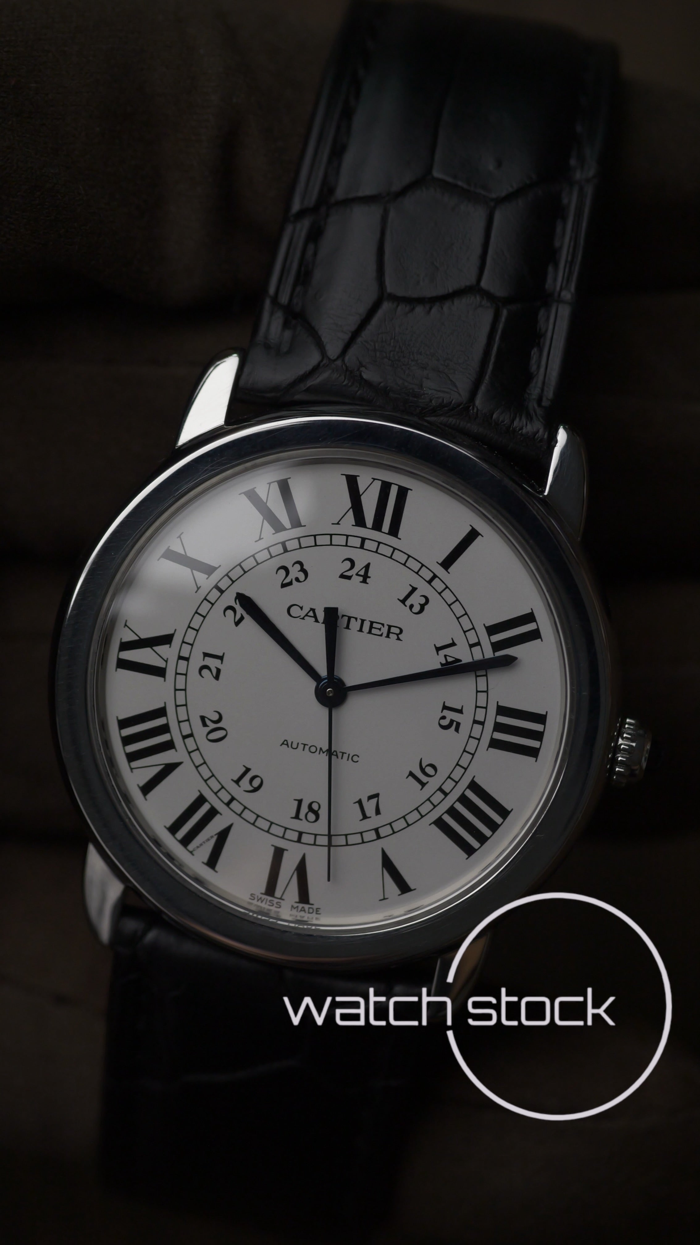 Cartier Ronde Automatic 36mm Full Set ref.3939