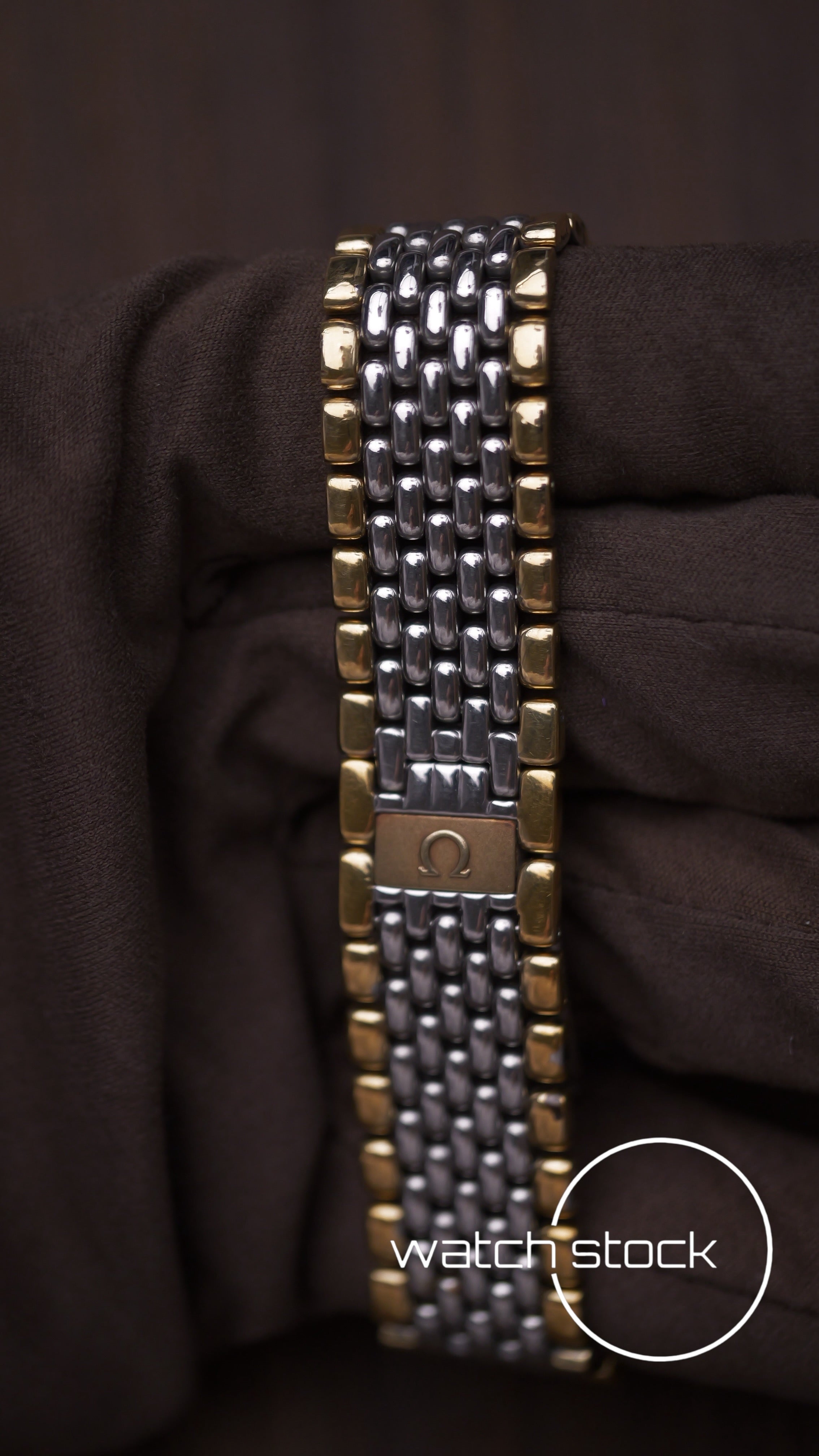 Omega De ville vintage chicchi di riso quadrante onde Quartz 1986