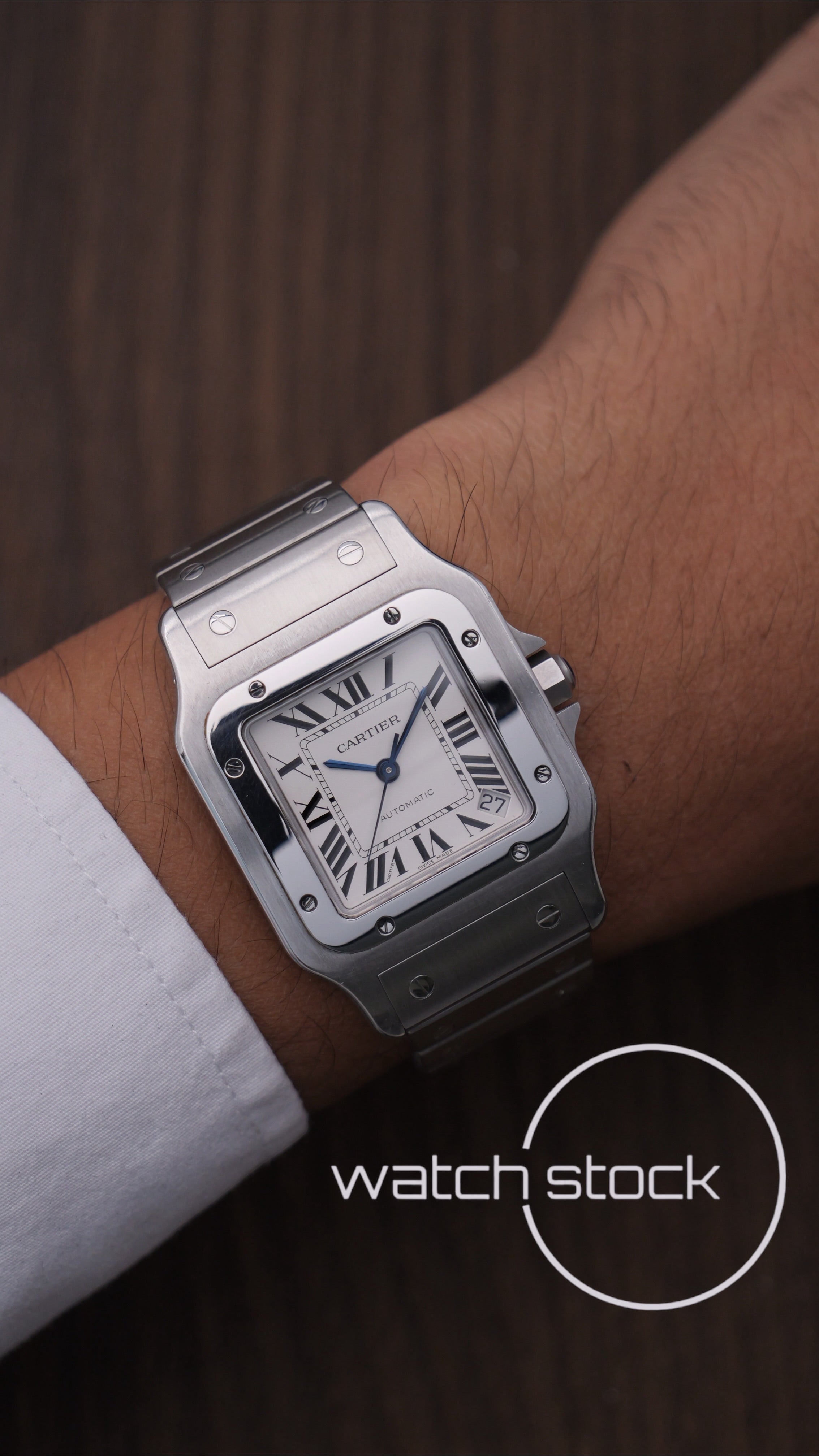 Cartier santos XL ref.2823 Automatic 32x45mm Full set