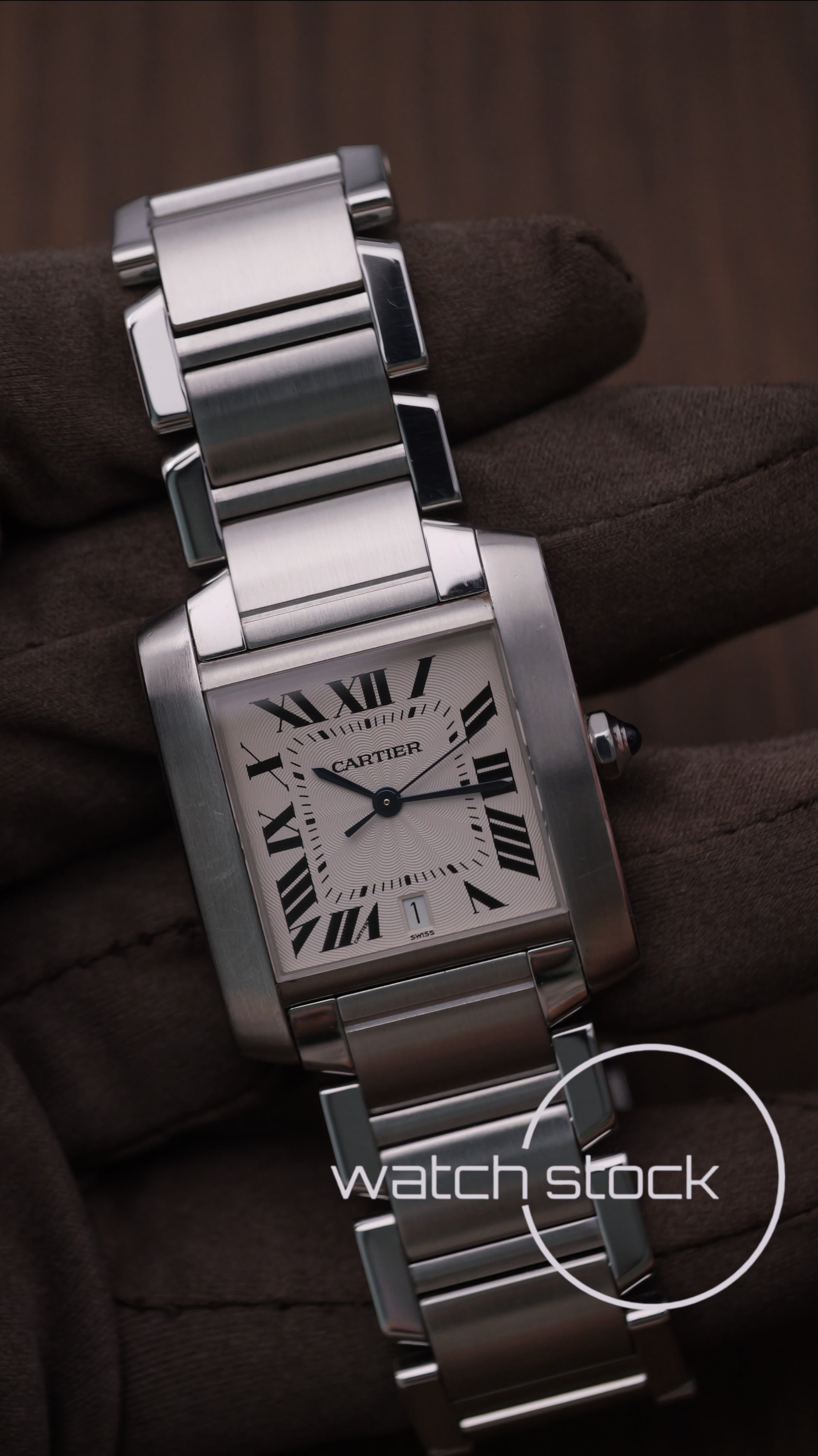 Cartier Tank Francaise ref.2302 automatic Medium size