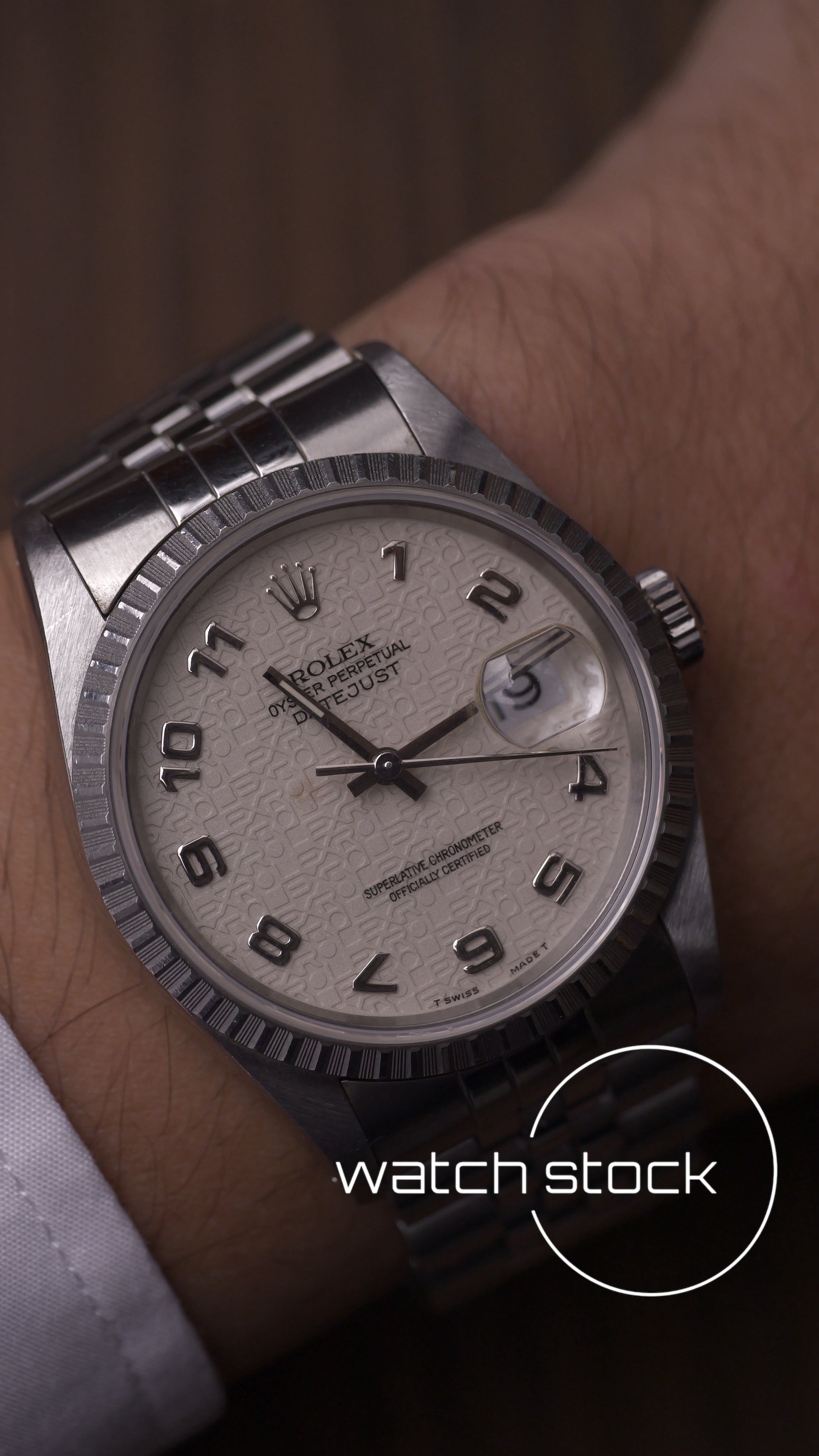 Rolex datejust 16220 computer dial