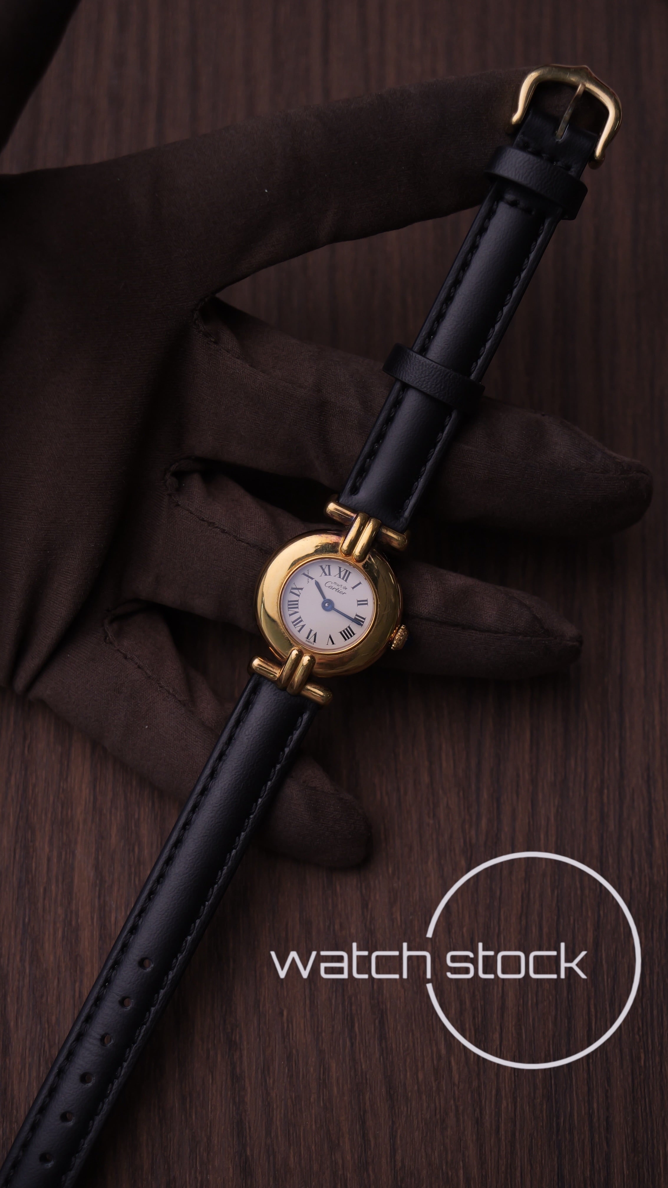 Cartier colisee 24mm ref. 590002  White dial quartz