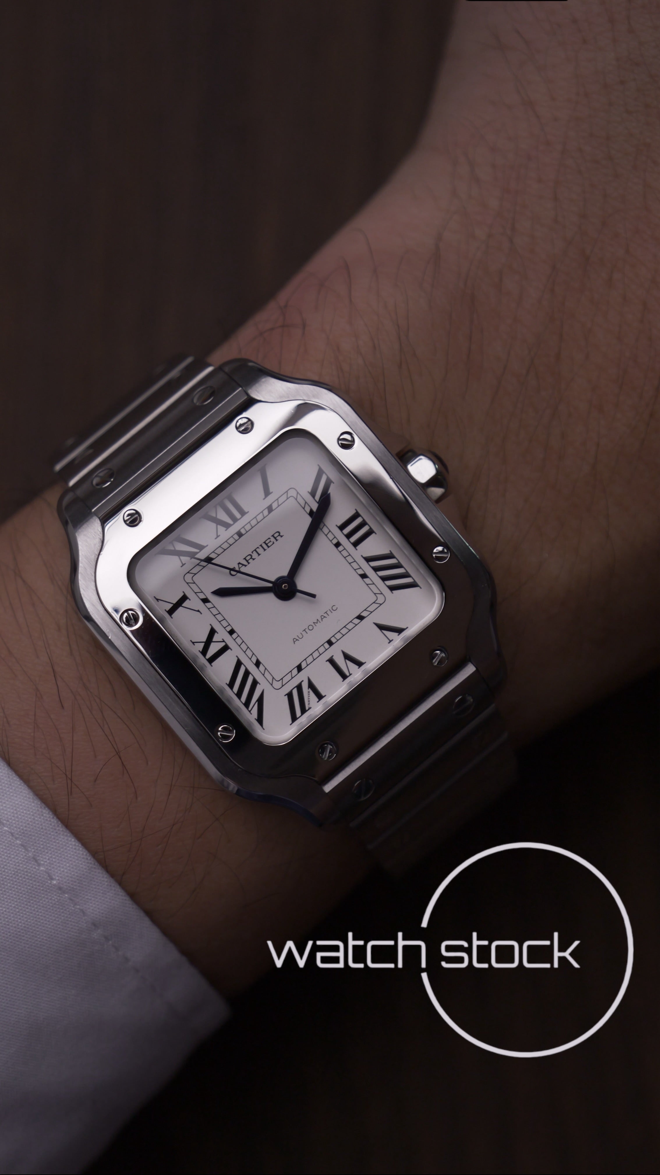 Cartier Santos Medium WSSA0029 Full Set 2018