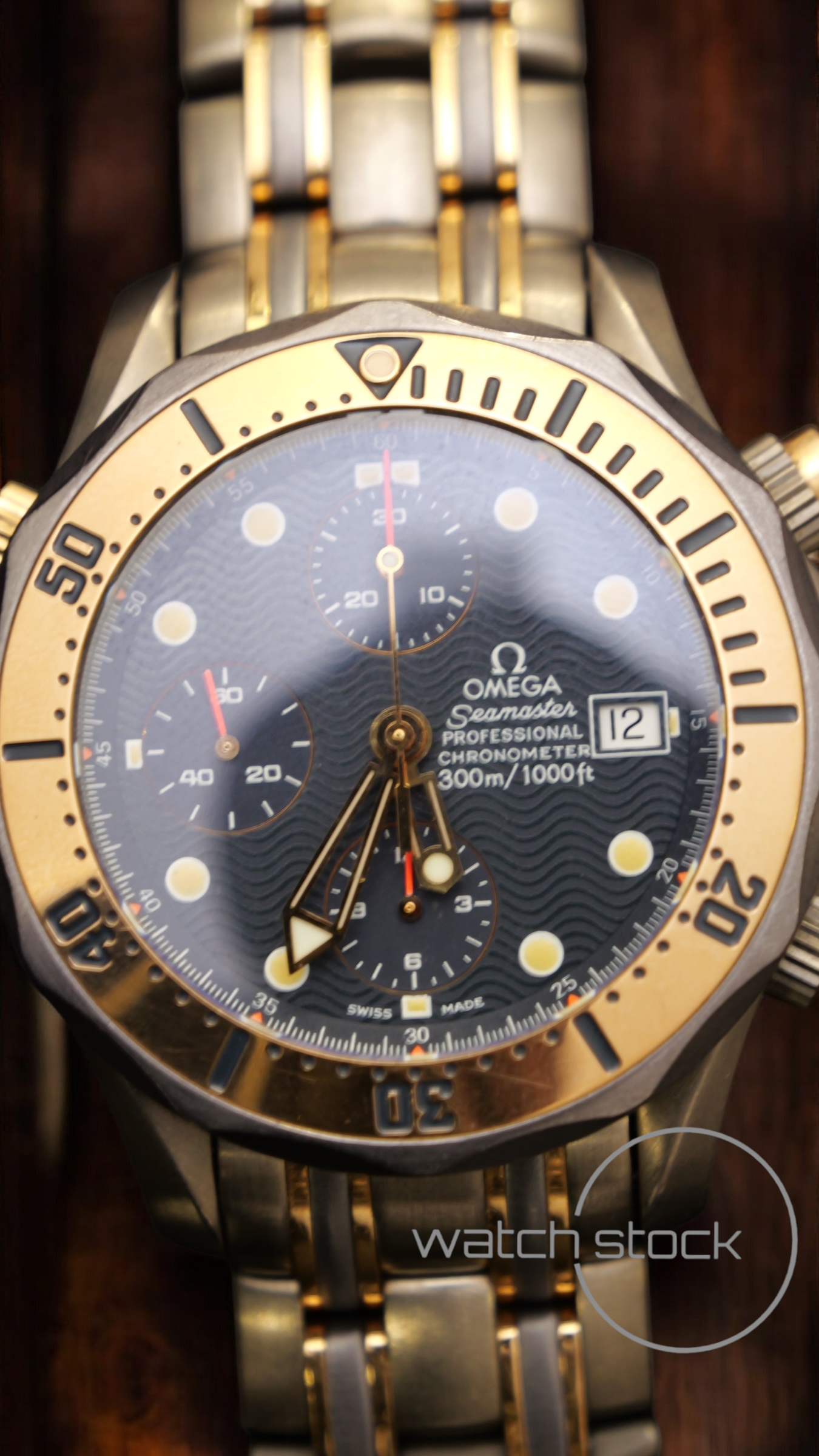 Omega seamaster 300m Chrono (41mm) Titanio Ref.2296.80.00