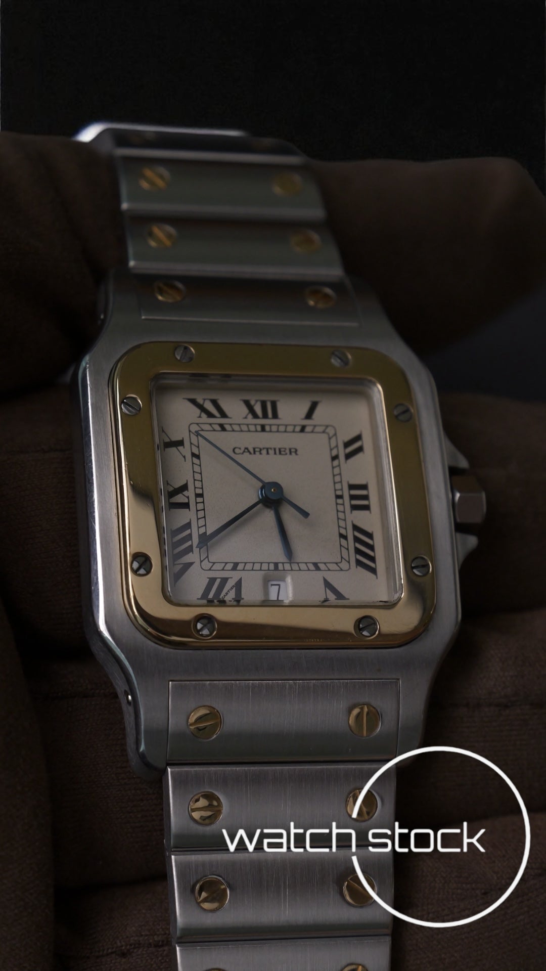 Cartier Santos Galbée 41x29 ref187901 anno 1990