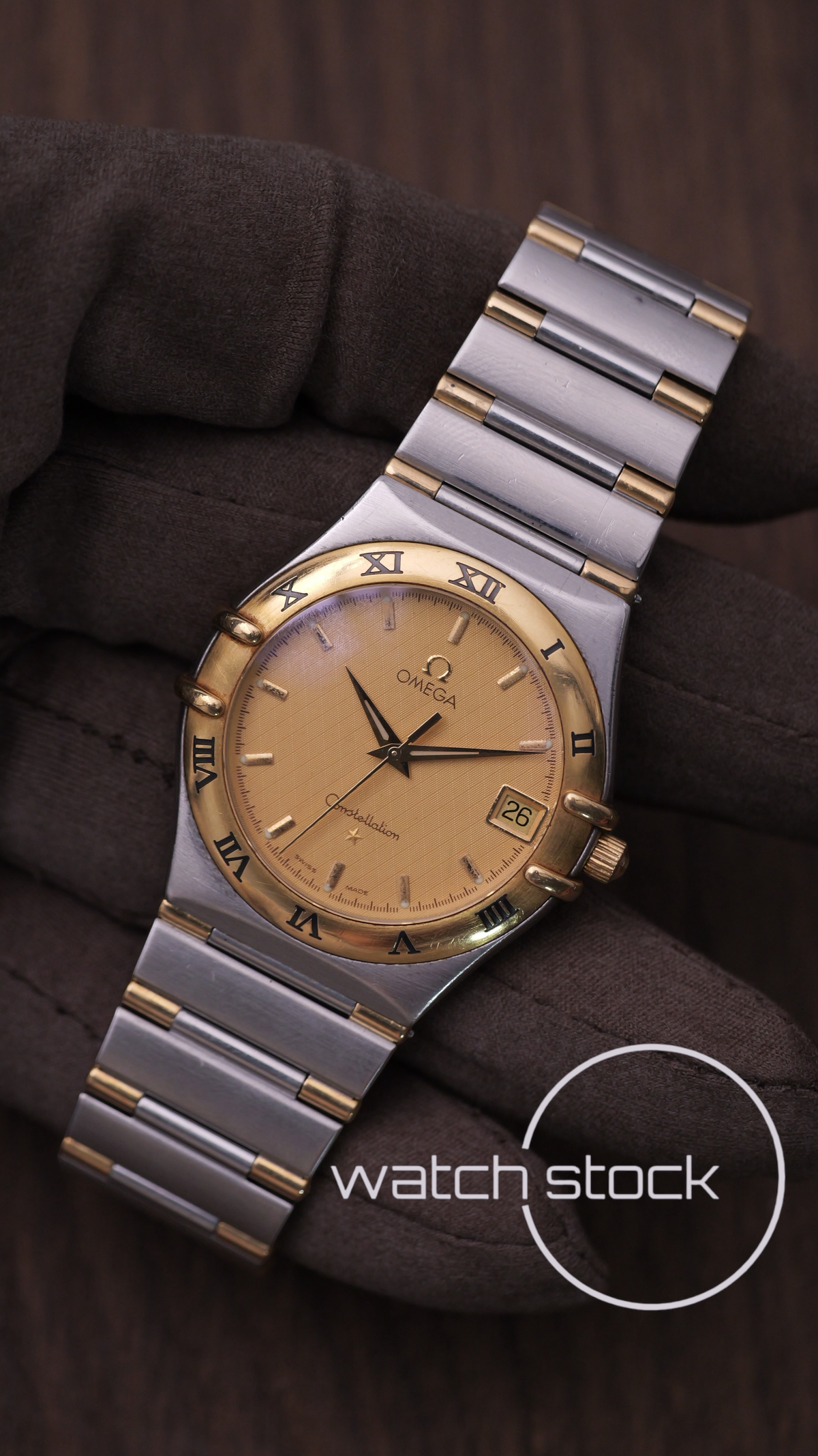 Omega constellation day-date 32mm two-tone Full set