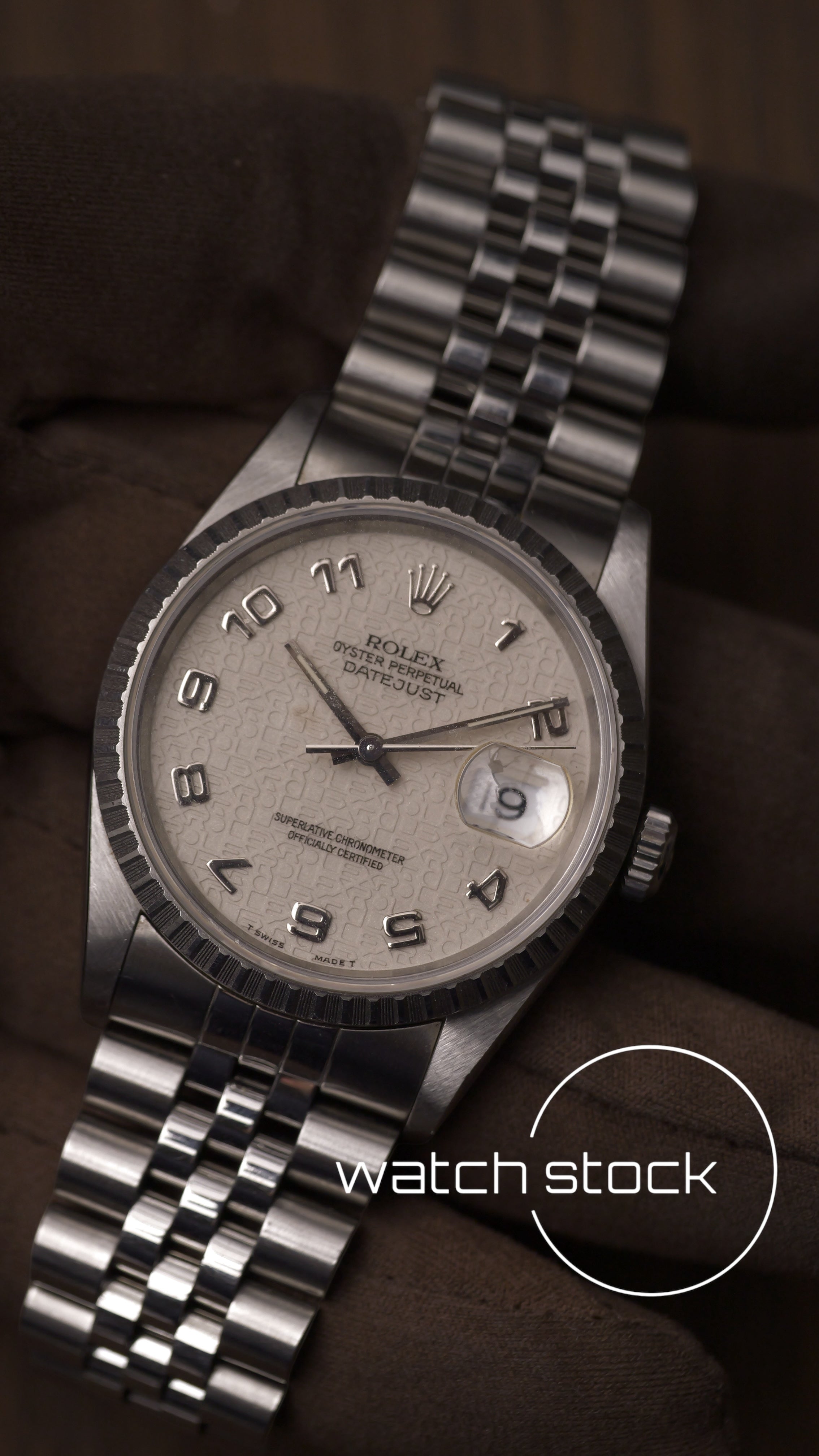 Rolex datejust 16220 computer dial