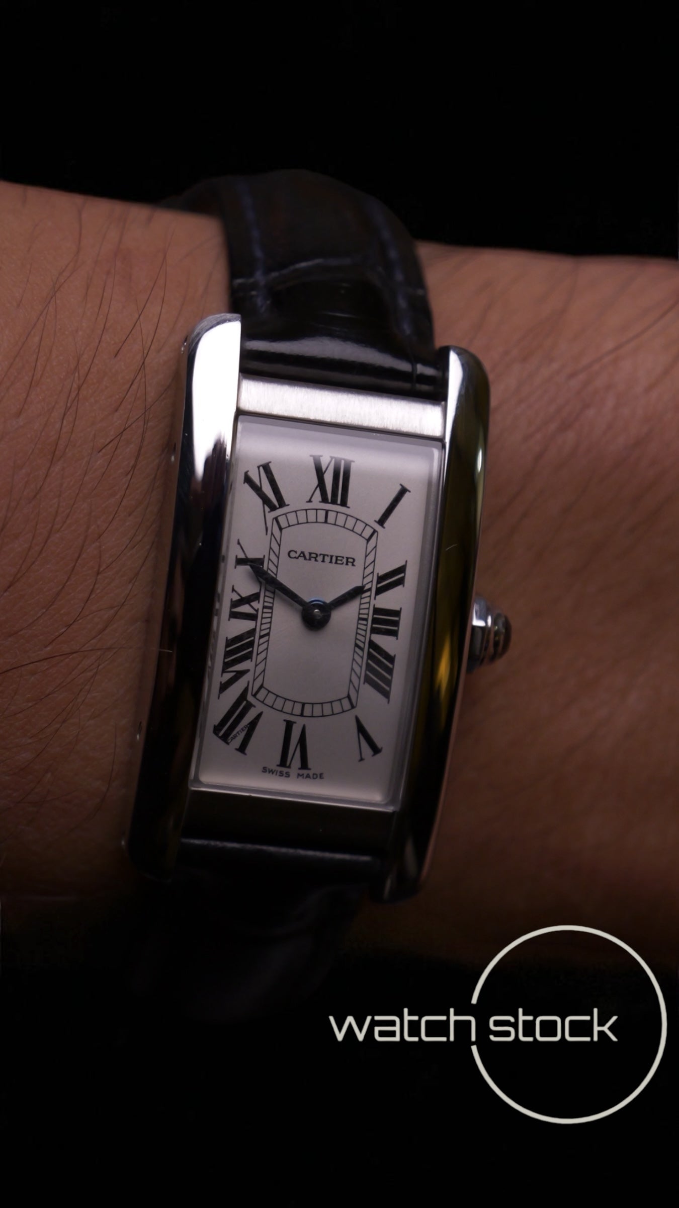Cartier Tank americane ref:3970 20x33mm