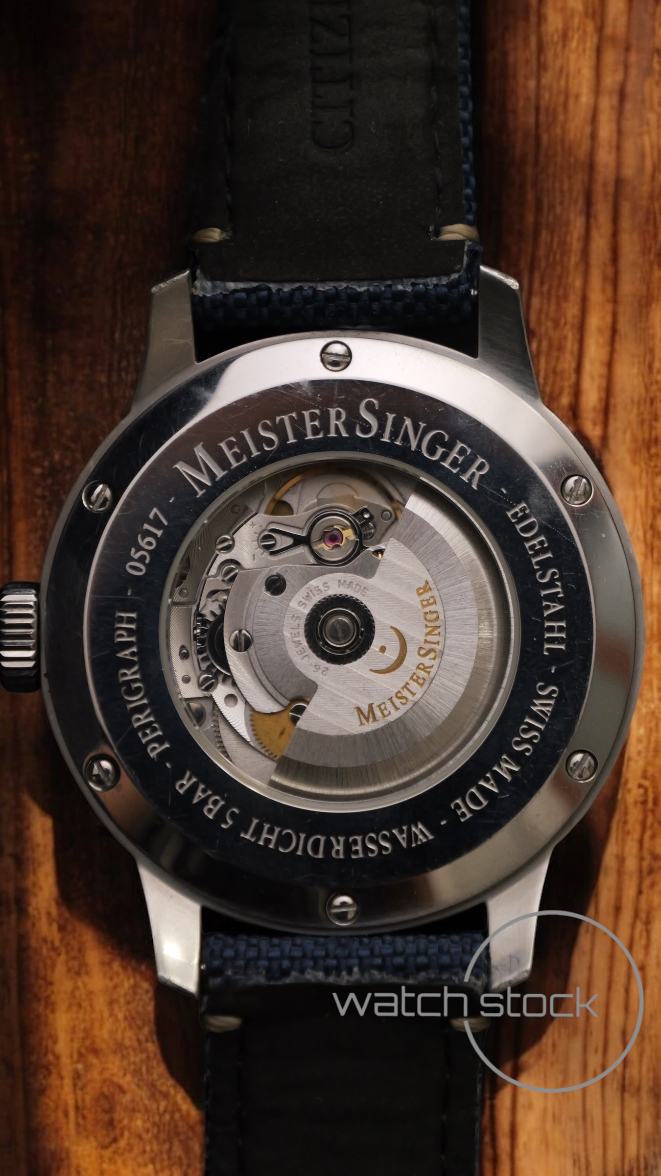 Meistersinger Perigraph Mono-lancetta automatic 42mm