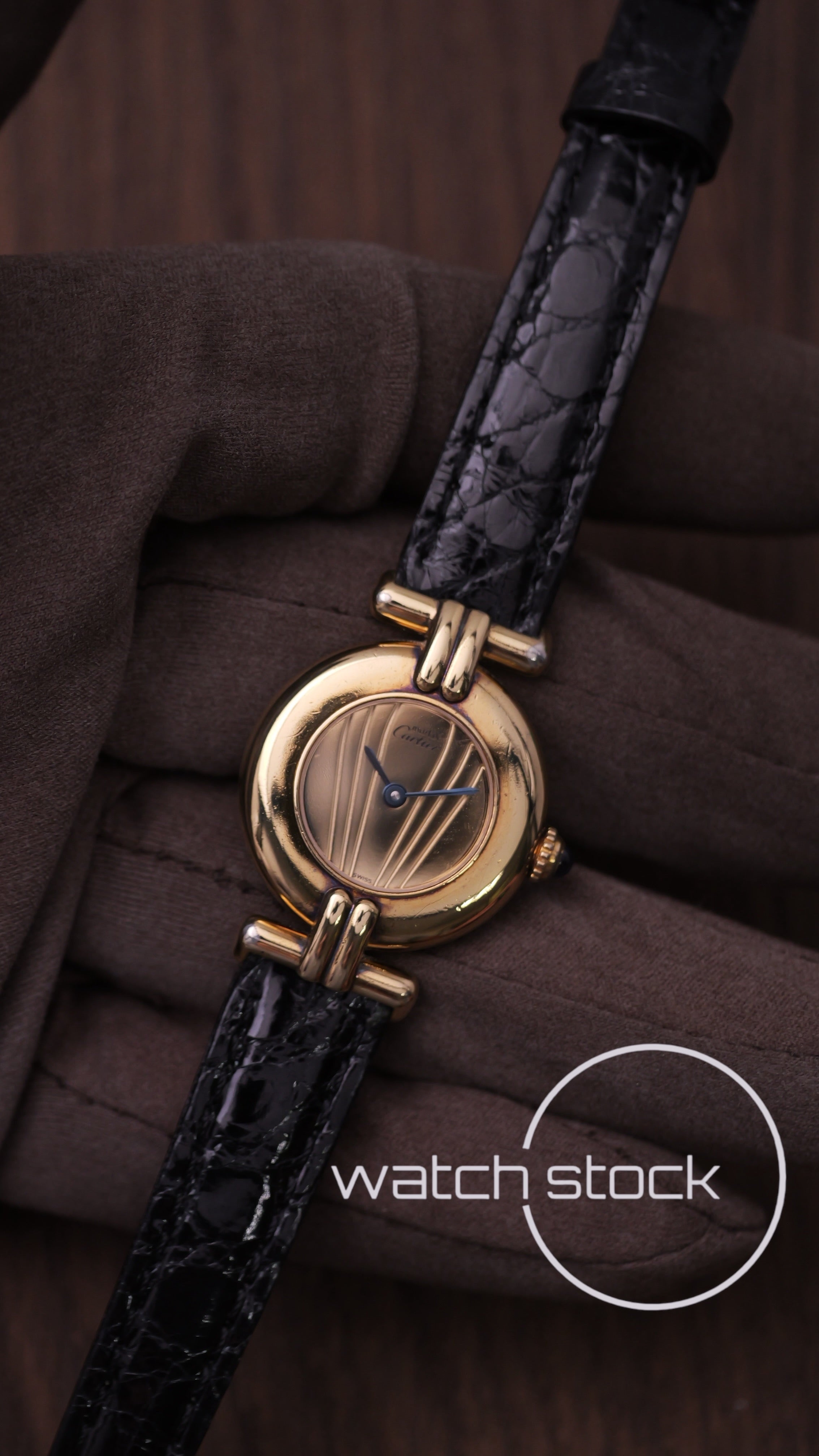 Cartier colisee 24mm ref. 590002  cream dial quartz