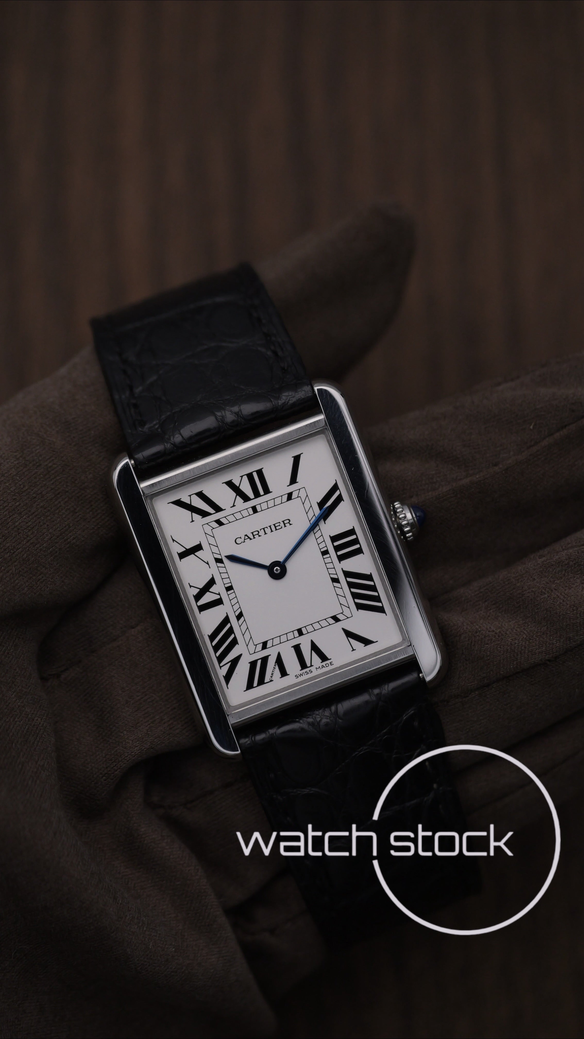 Cartier tank solo L ref.3169 27x35mm