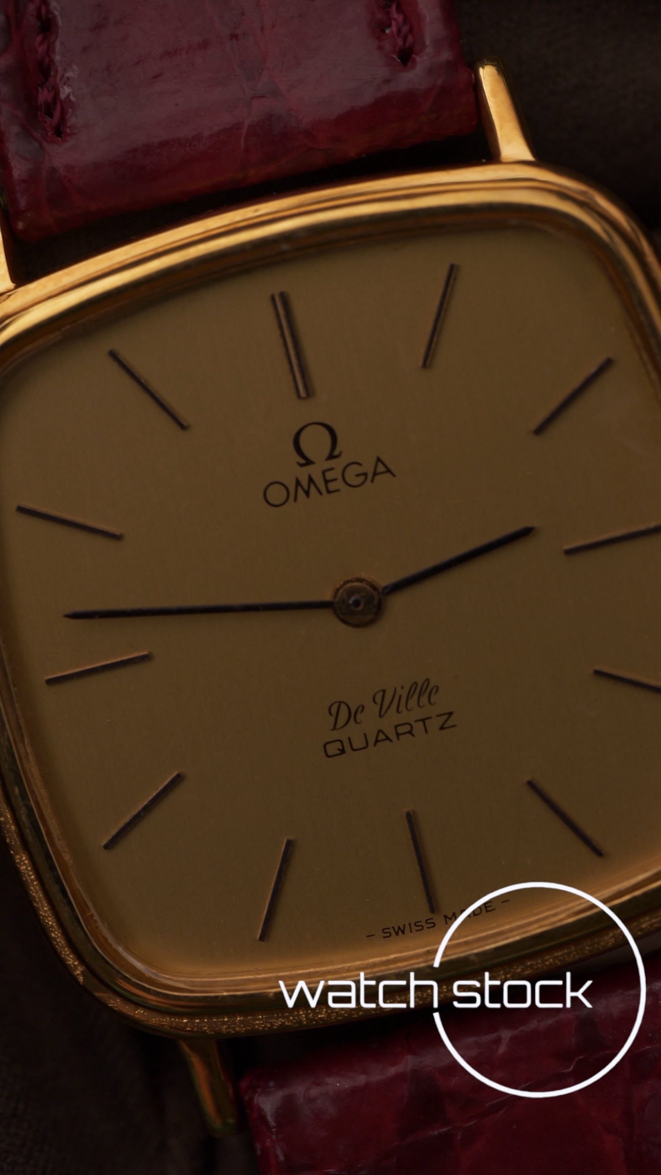 Omega De ville vintage 34mm placcato oro