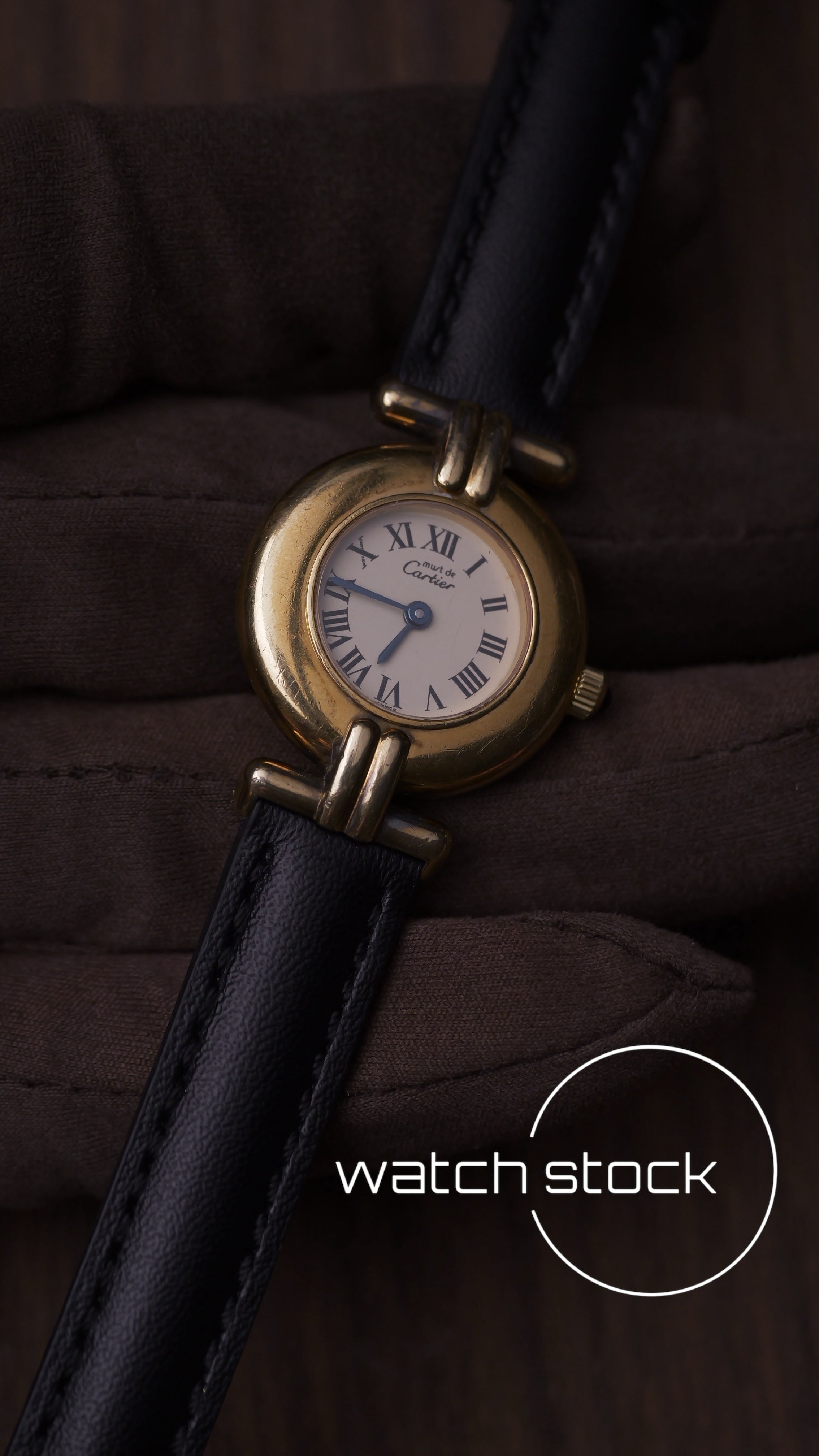 Cartier colisee 24mm ref. 590002  cream dial quartz