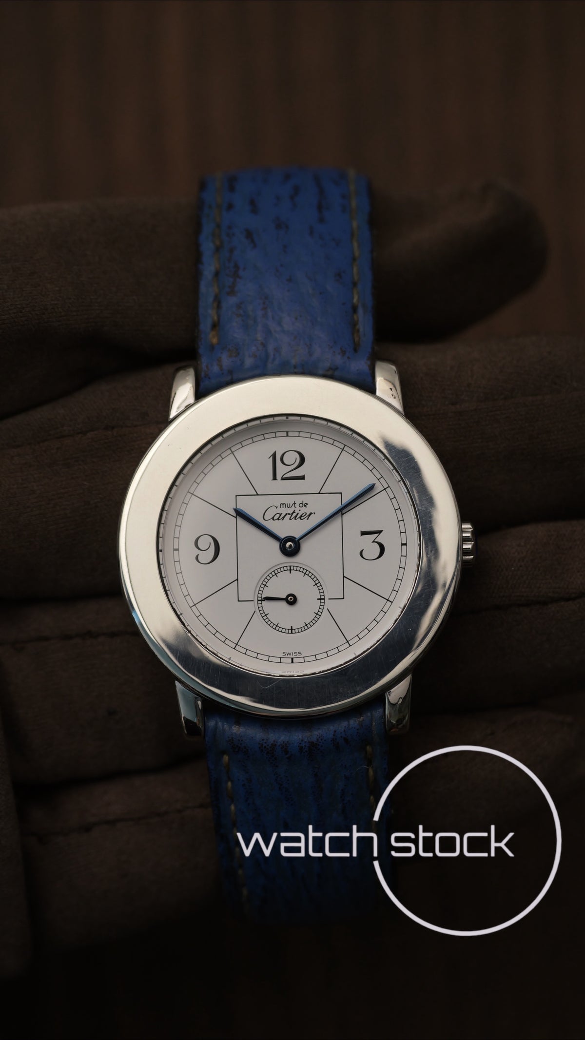 Cartier ronde vintage ref.1815 33mm Swiss Only