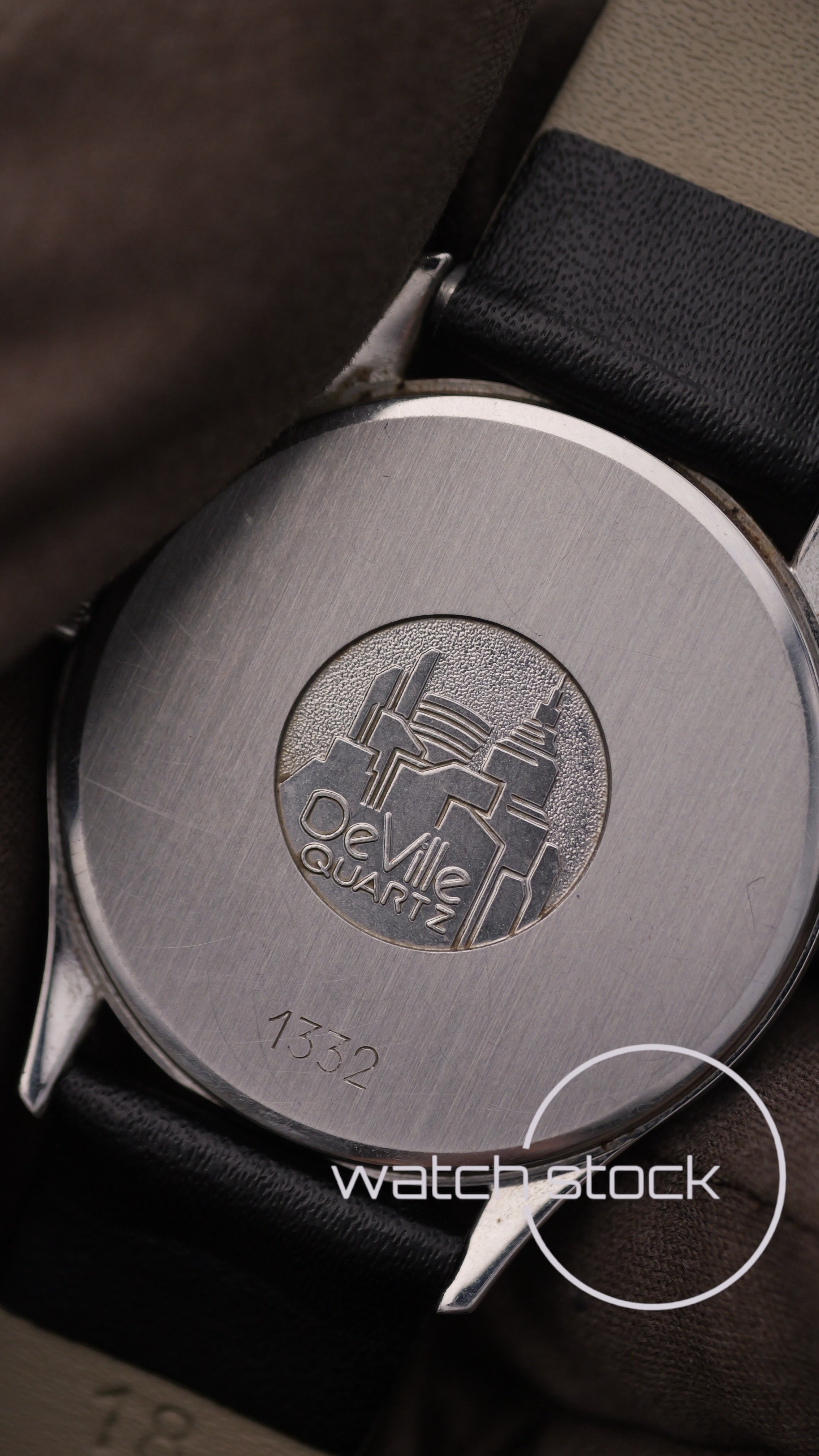 Omega De Ville vintage Quartz Black Dial