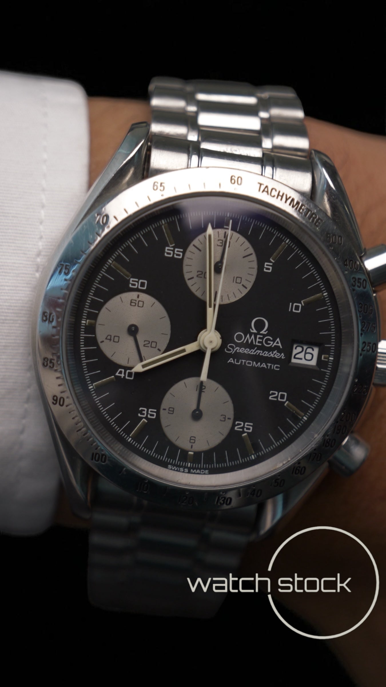 Omega speedmaster date panda 39mm Ref. 3511.50 FULL SET automatic