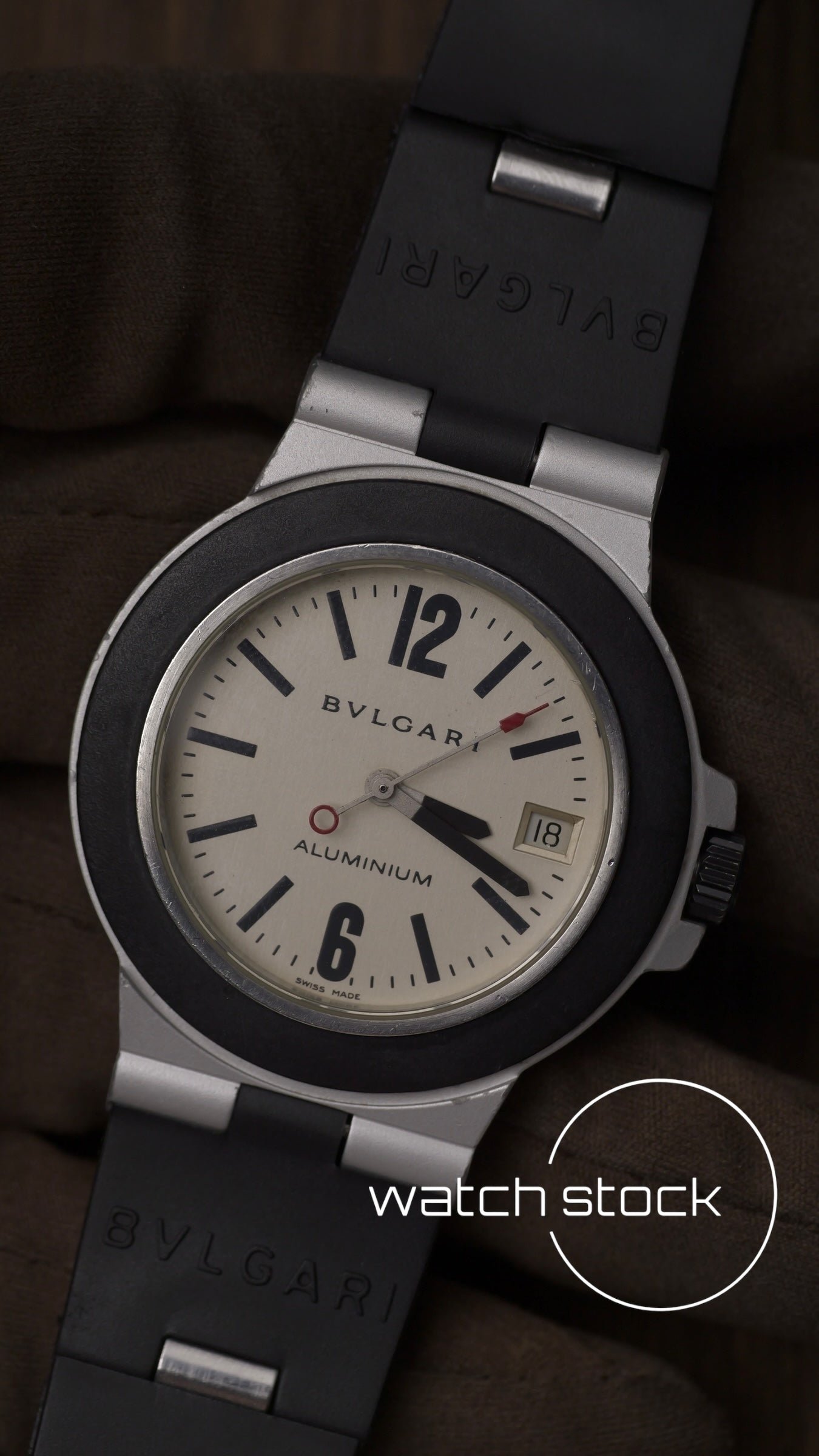 Bulgari Aluminium 38mm Automatic Ref.Al38A serviced