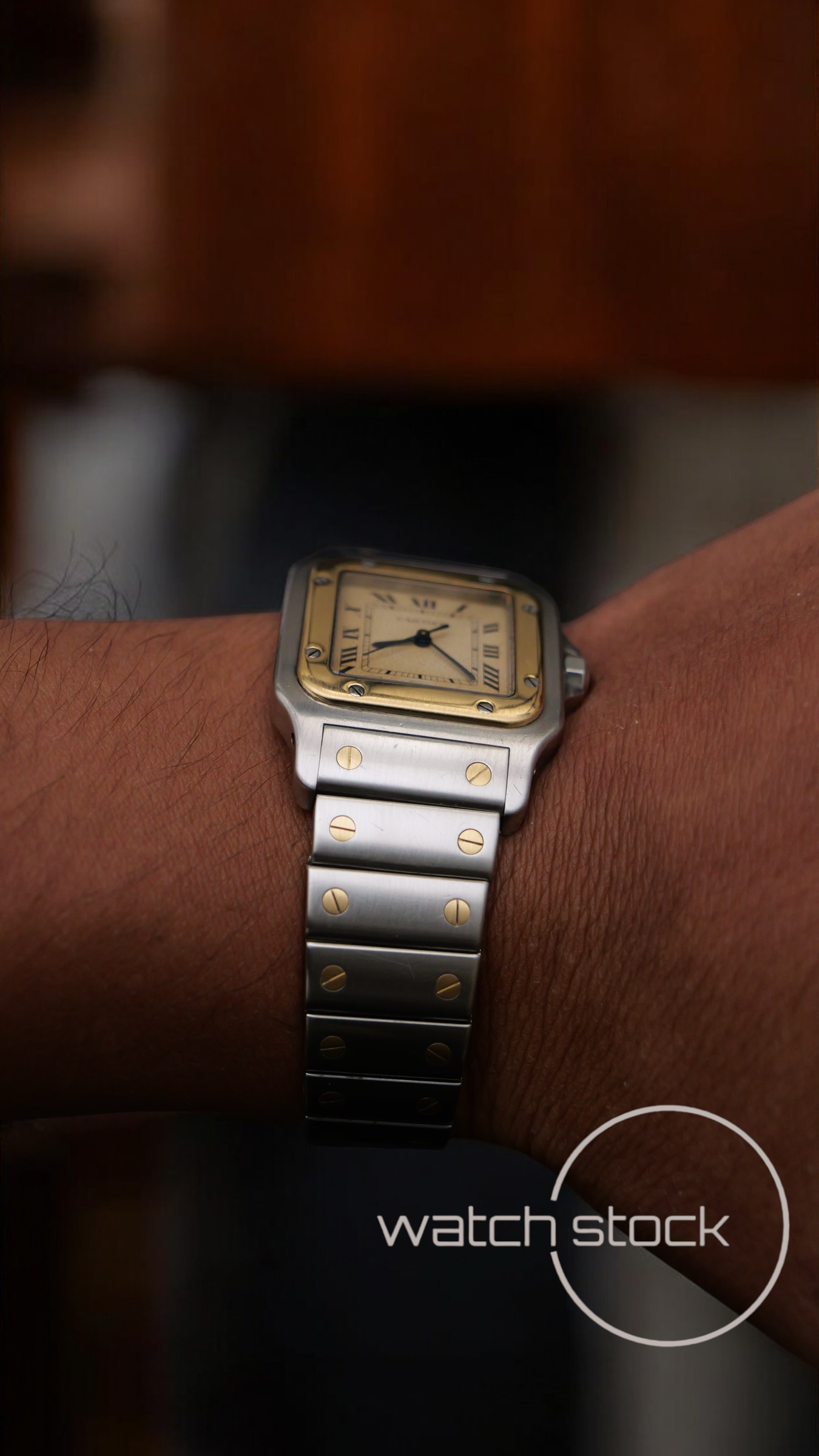 Cartier santos galbe 29x41mm ref.187901 must de cartier quarz