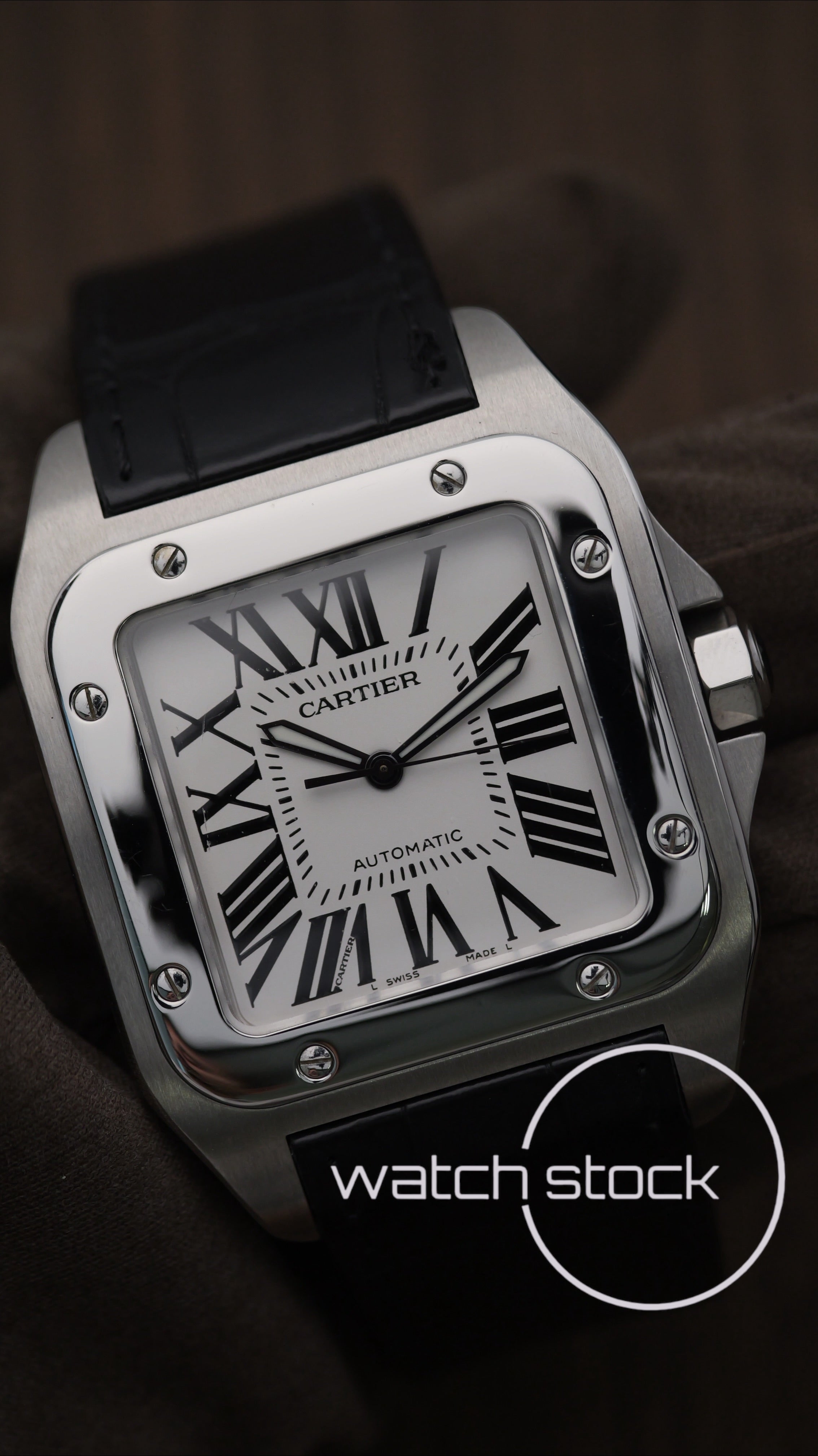Cartier santos 100 XL ref.2656 Automatic 38×51mm