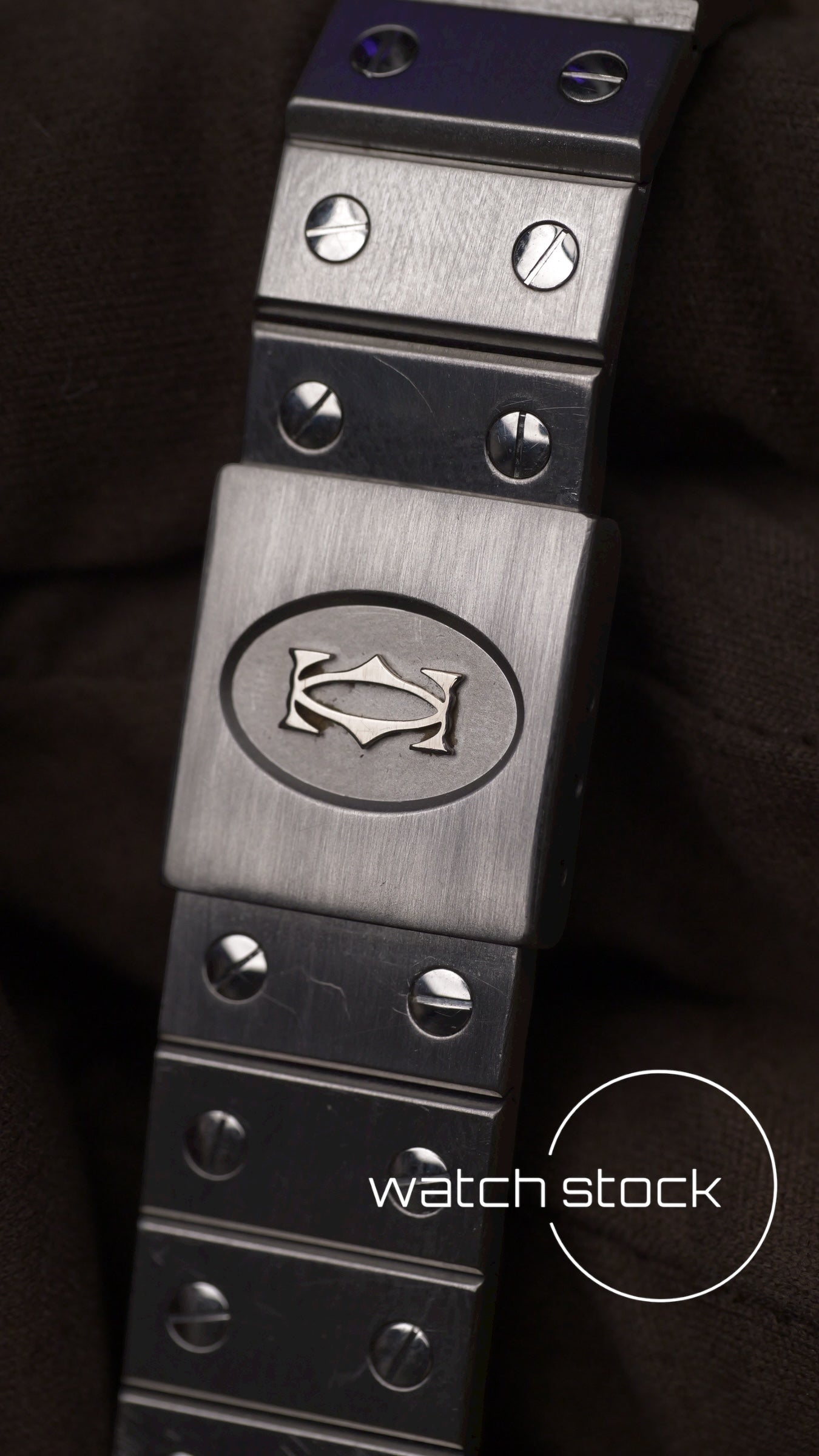 Cartier santos Octagon 30mm Large men ref.2966 Automatic