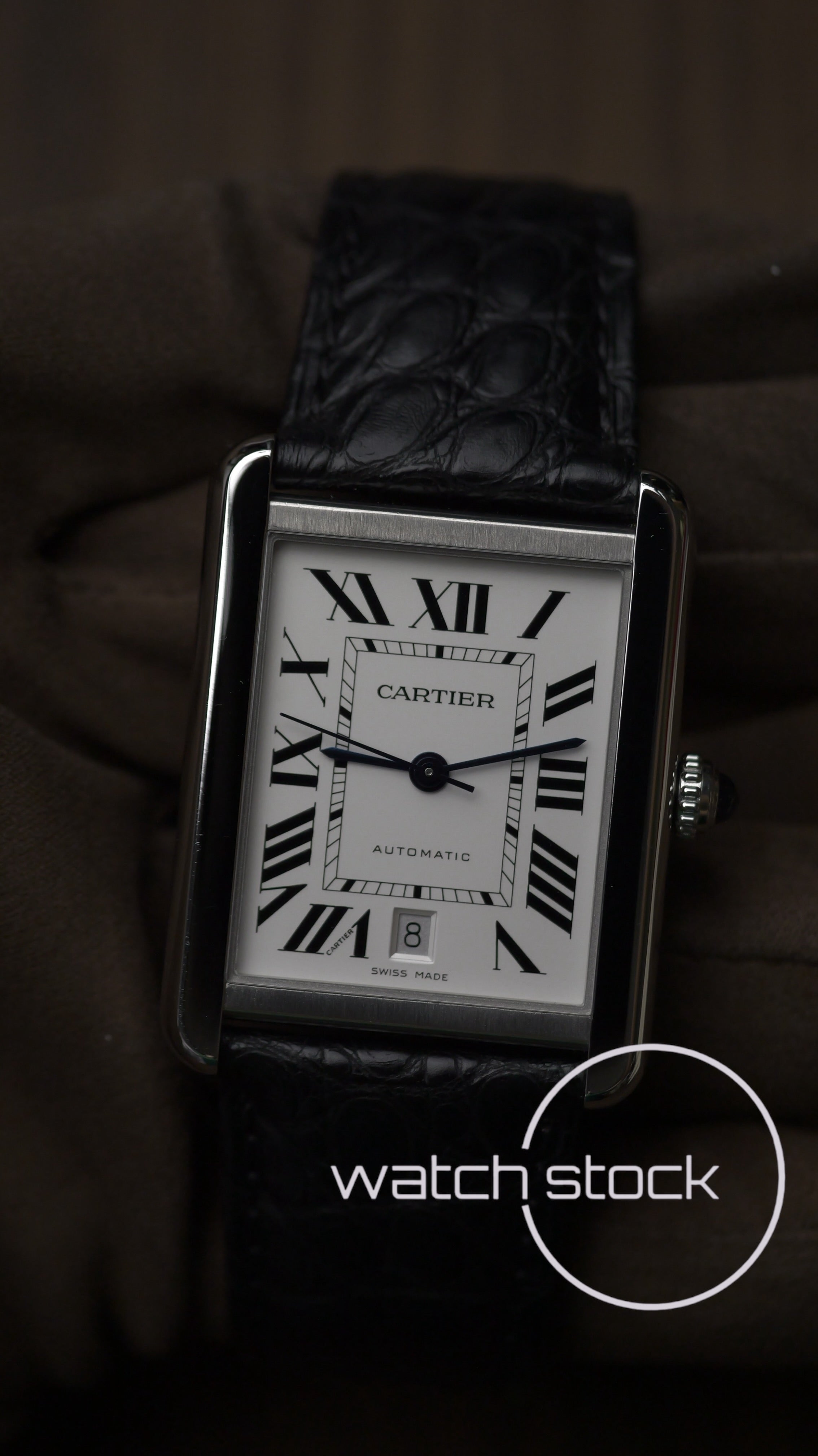 Cartier tank solo XL automatic 2018 ref. 3515 Full set