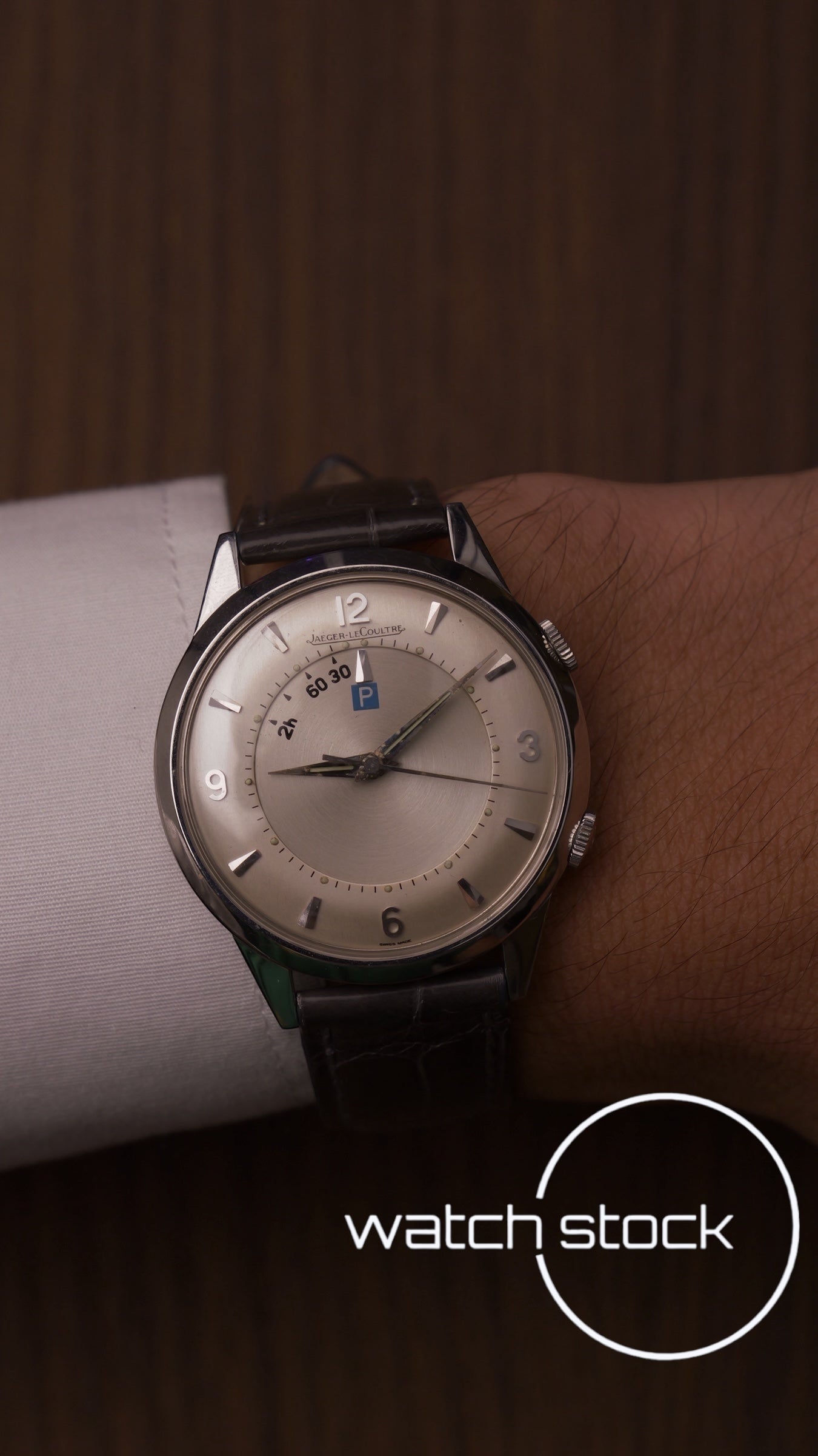 Jeager le coutre Memovox Parking vintage