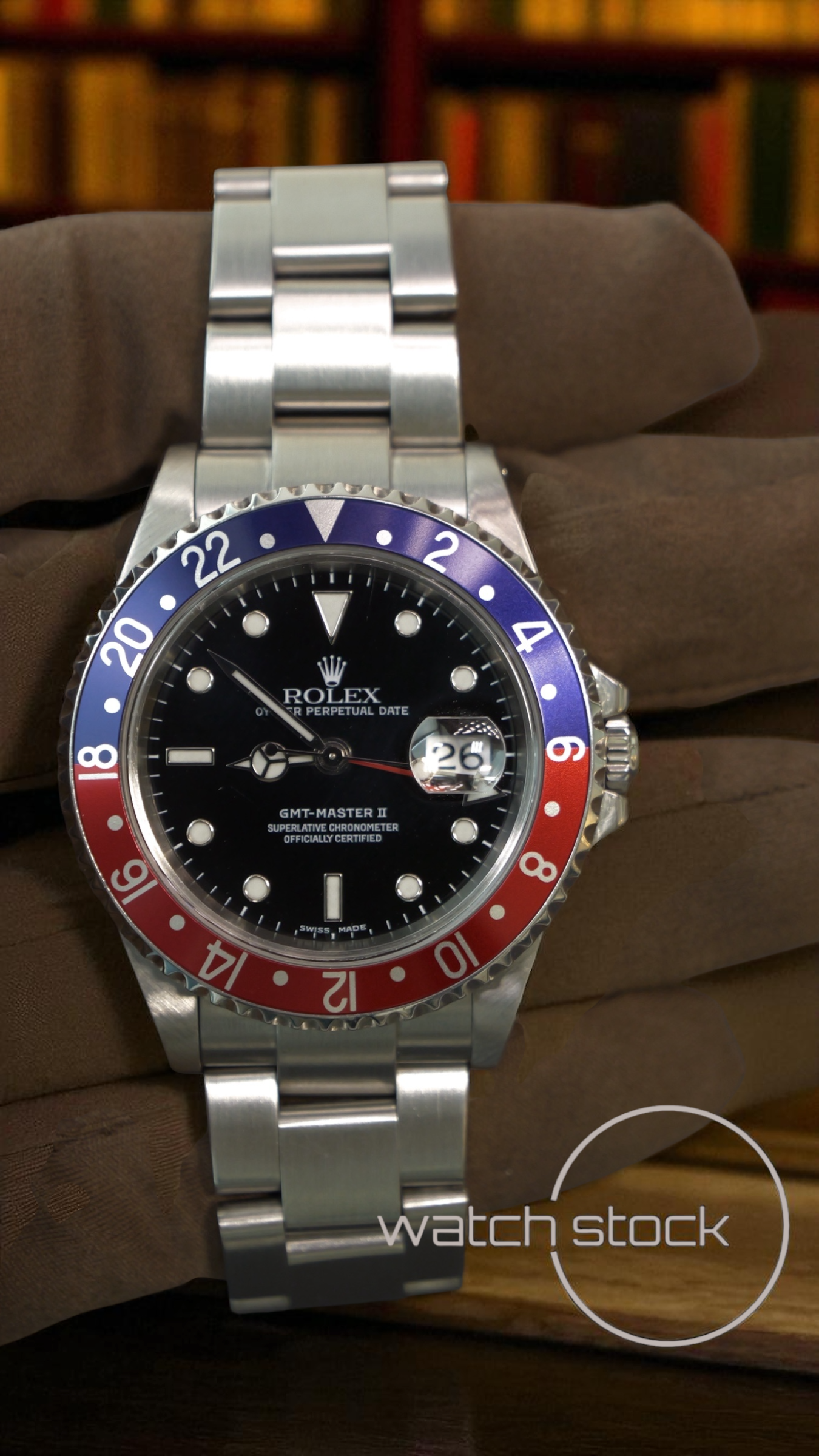 Rolex gmt master II Pepsi 16710 Full set 2002