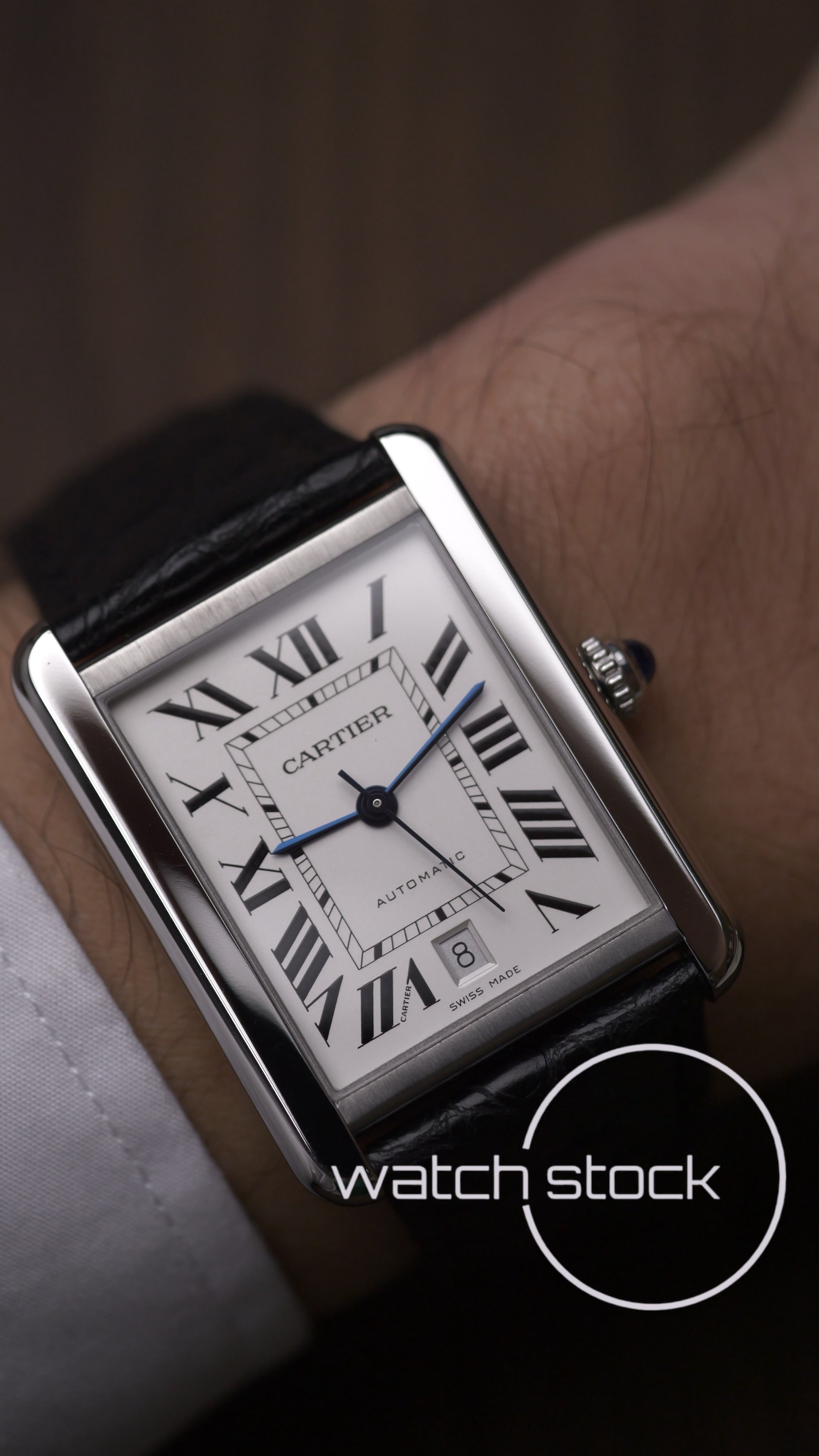 Cartier tank solo XL automatic 2018 ref. 3515 Full set