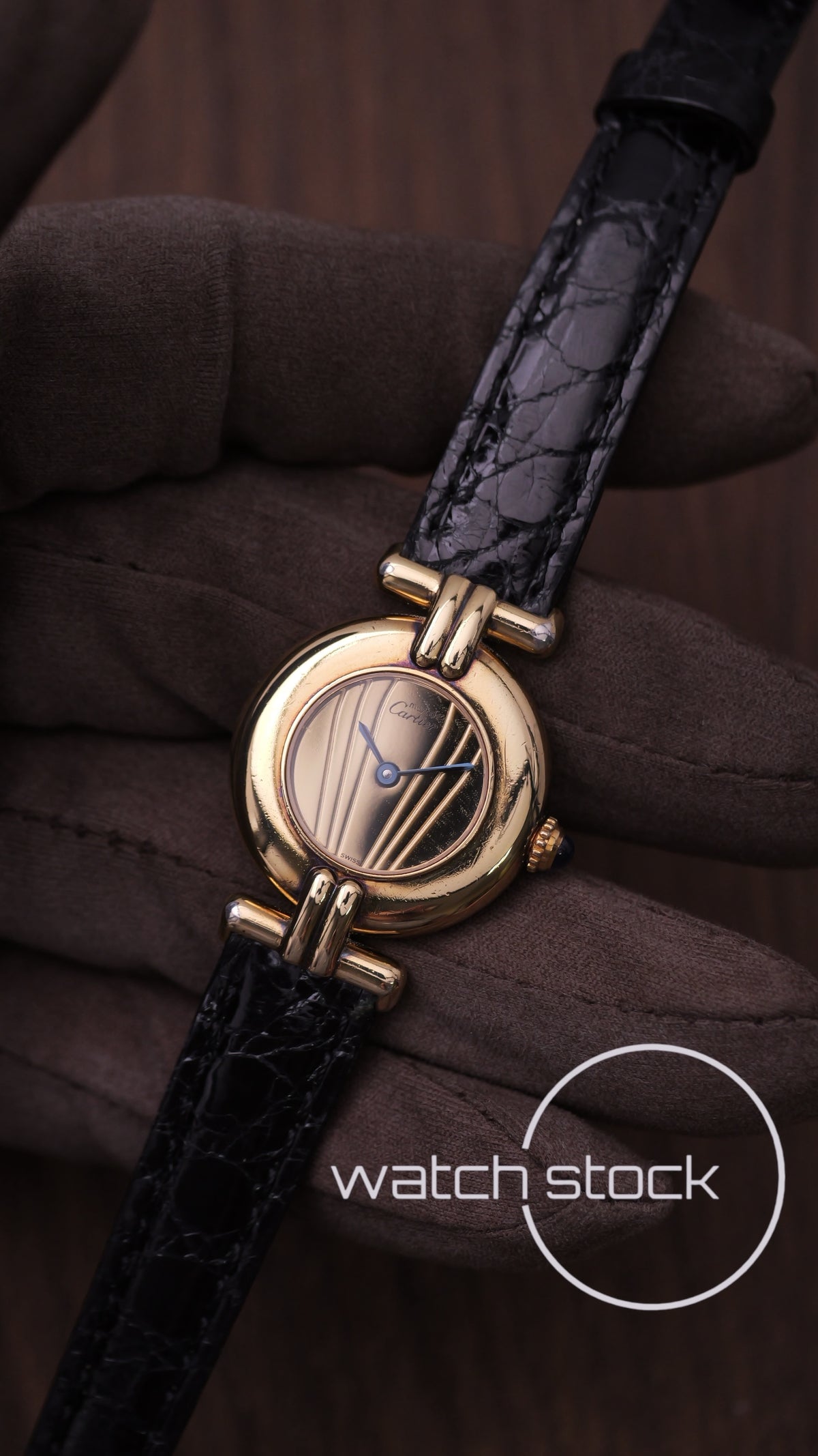 Cartier colisee 24mm ref. 590002  cream dial quartz